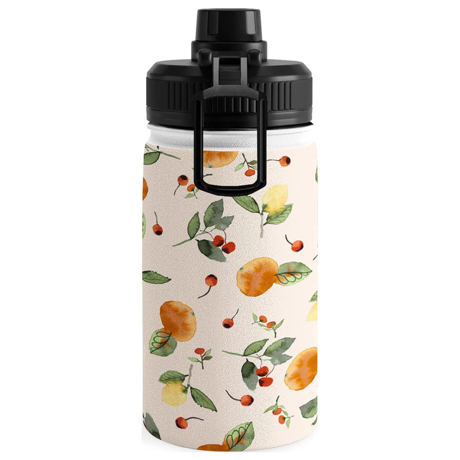 Society6 Ninola Design Citrus fruits Countryside summer Water Bottle 12 oz