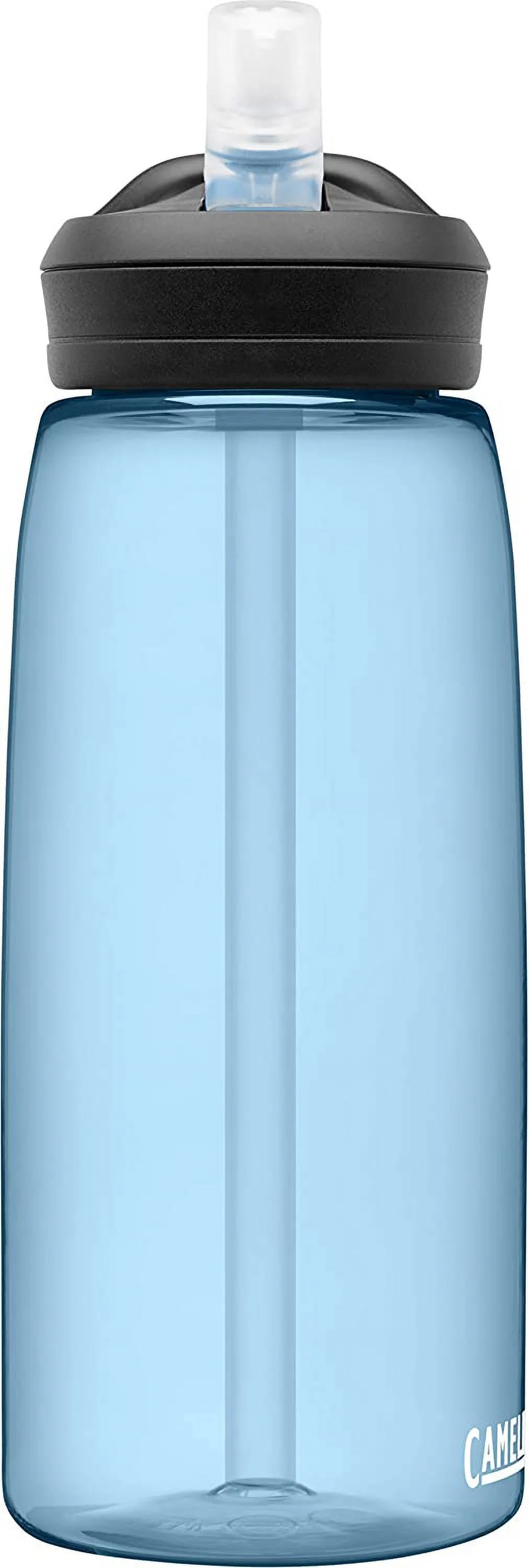 CamelBak eddy+ Water Bottle with Tritan Renew – Straw Top 32oz, True Blue