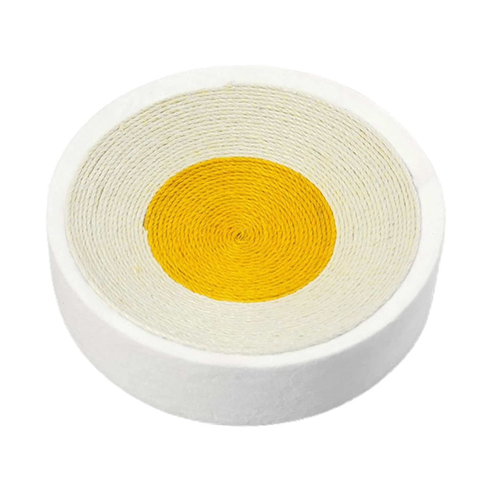 Tooyful Cat Scratch Pad Lounge Cat Beds Rest and Play 40x10.5cm Grind Claws Cardboard Cat Scratcher Bed Cat Scratching Board for Kitten Medium Cats White