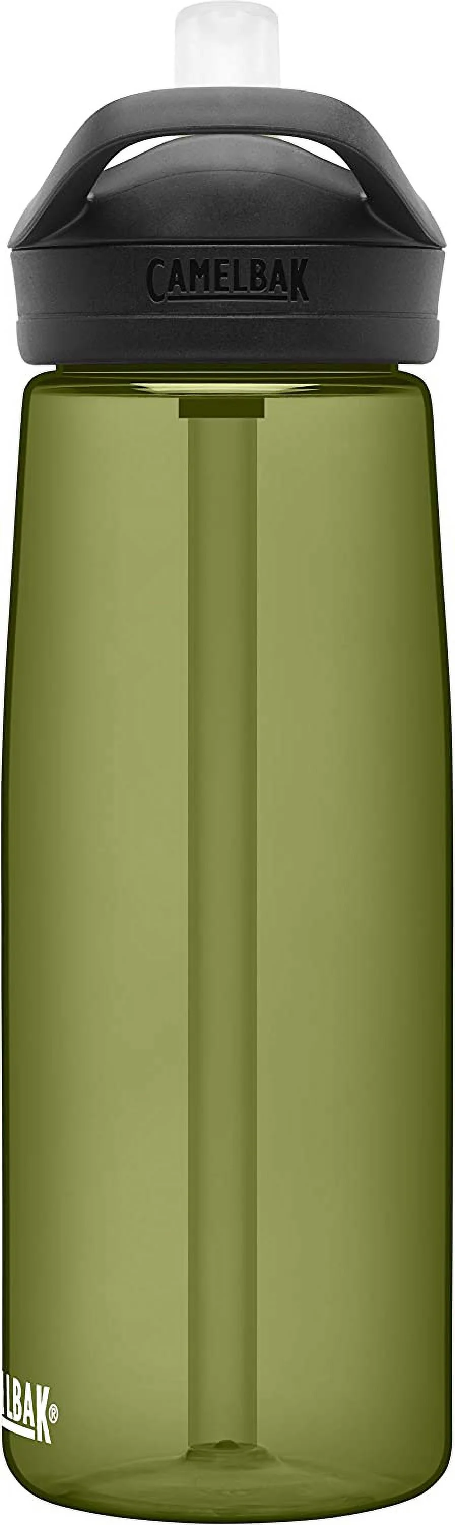 CamelBak eddy+ Water Bottle with Tritan Renew – Straw Top 25oz, Olive
