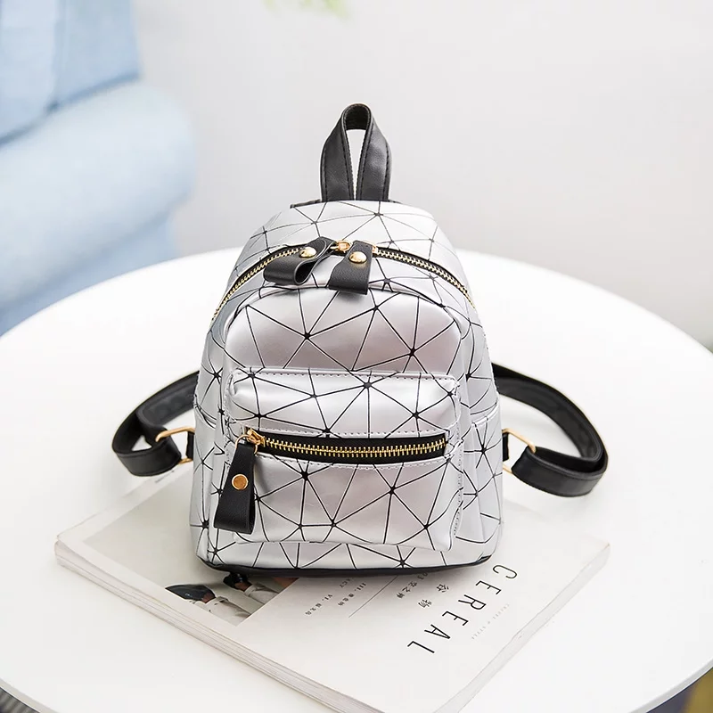 Women Mini Backpack PU Leather Shoulder Ladies Girls School Rucksack Travel Bag