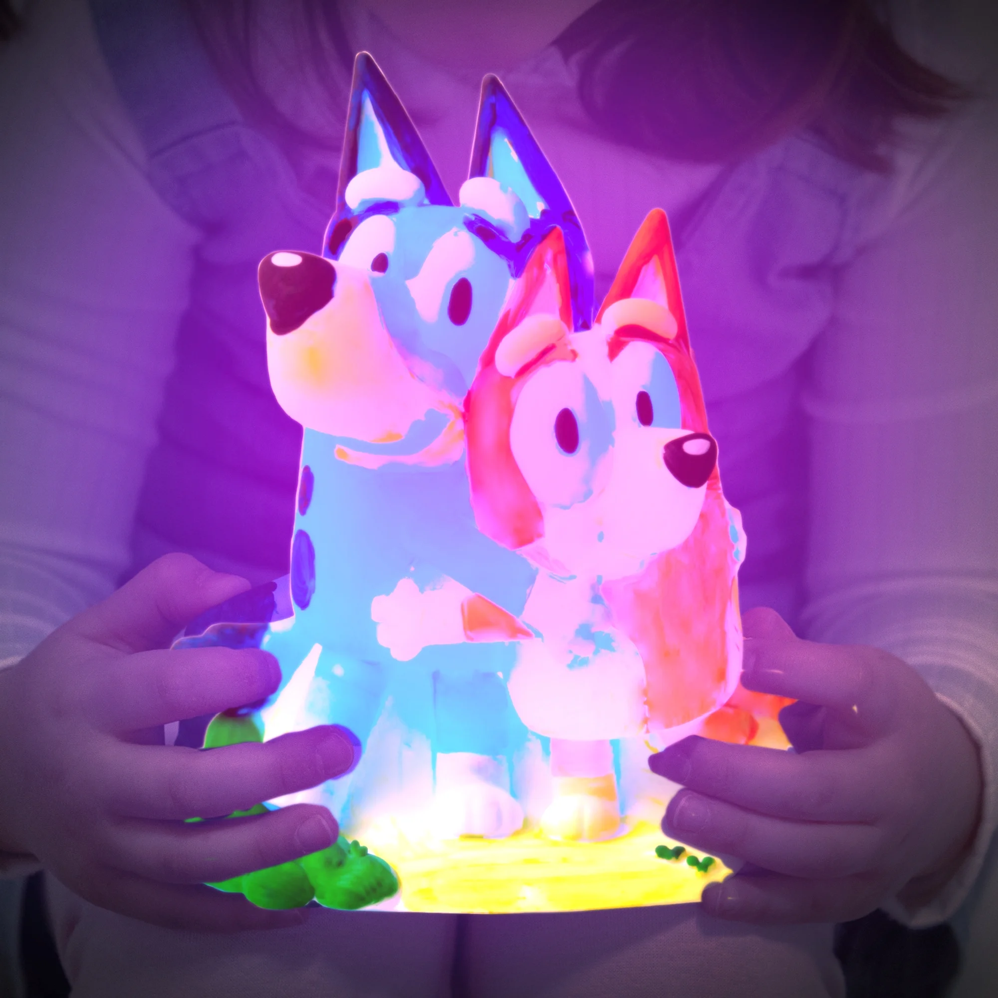 Bluey Paint Your Own Vinyl Light-up Figurine