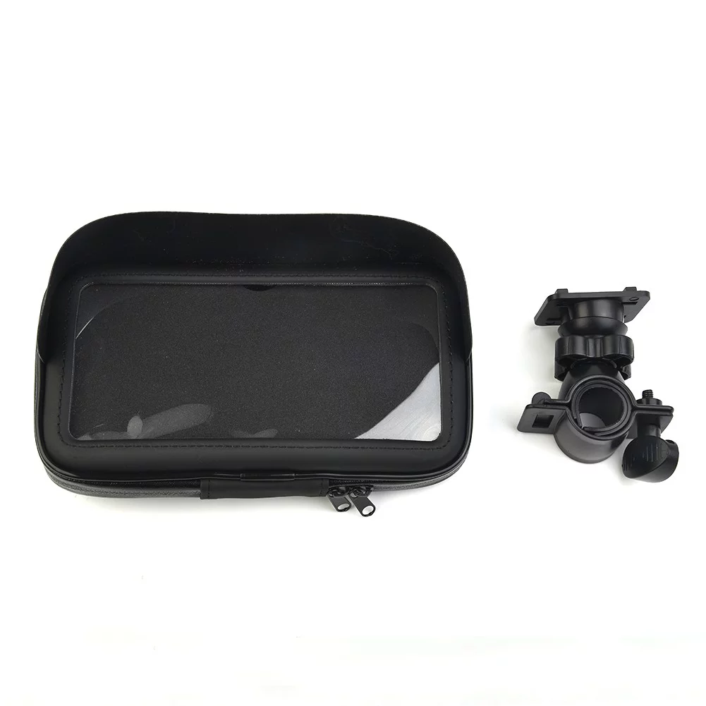Motorcycle ATV Handlebar Holder Mount Bag Case For Mobile Phone GPS Waterproof