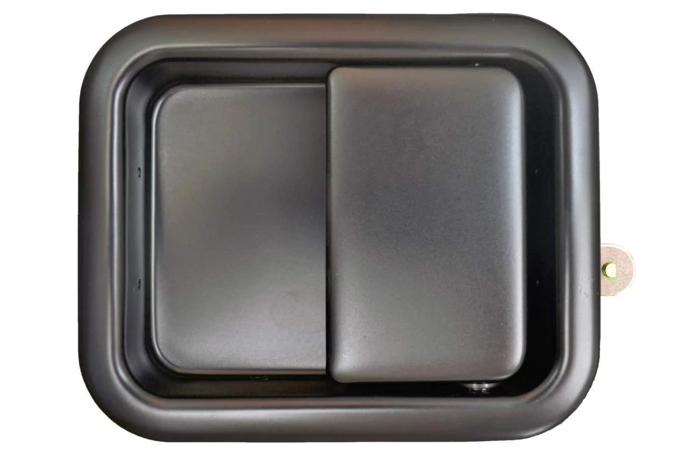 PT Auto Warehouse CH-3301S-FR - Outer Exterior Outside Door Handle, Smooth Black - Full Door Type, Passenger Side Front Fits select: 1989-1995 JEEP WRANGLER / YJ, 1987-1988 JEEP WRANGLER