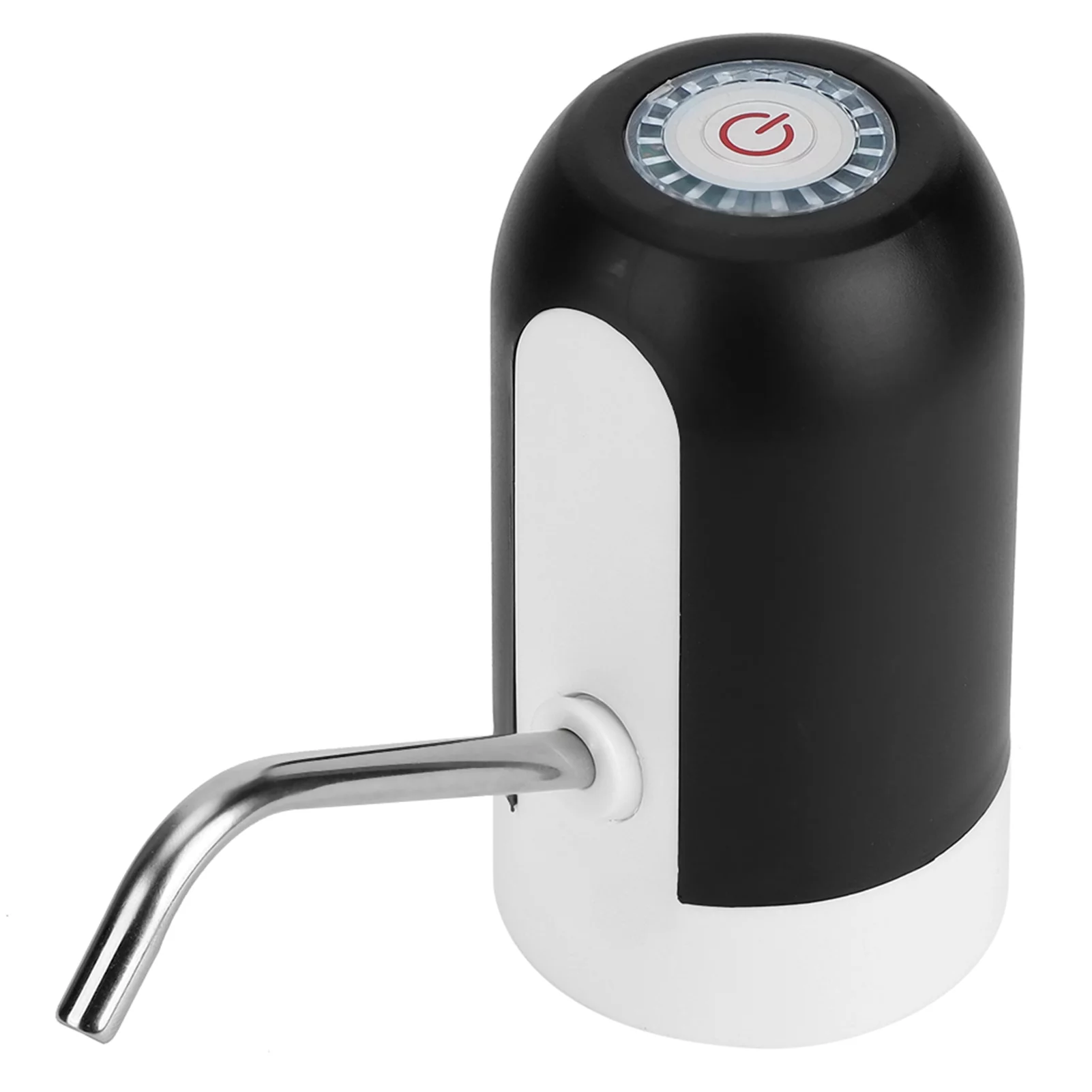 Water Dispenser - Portable Intelligent USB Electric Bottled Water Dispenser Drinking Water Pump for Home Use DC5V(Black)