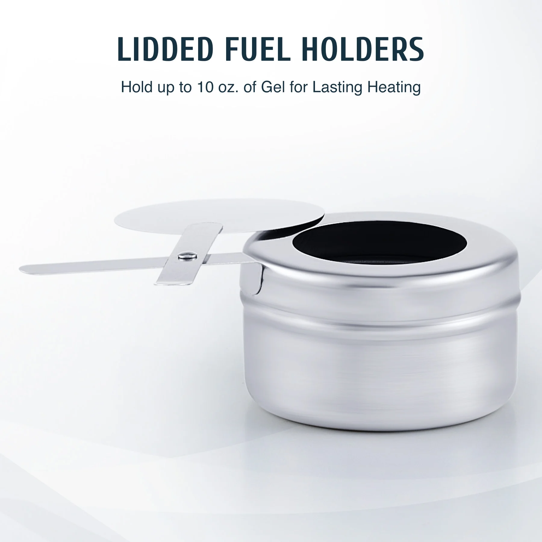 Wilprep 6Pack 9L/9.5Q Chafer Chafing Dish Buffet Sets Stainless Steel Serving Dish Catering Pans Food Warmer