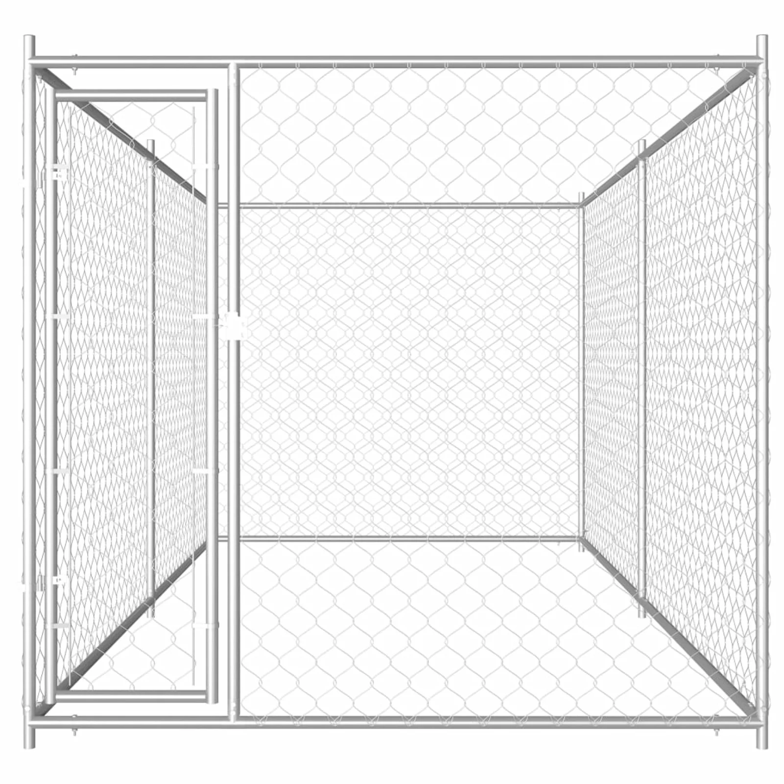 Festnight Outdoor Dog Kennel 150.4