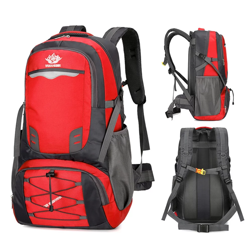 VANAHEIMR Water-resistant Hiking Backpack for Men and Women, Two Shoulder Bag for Sport Travel Mountaineering, Versatile and Reliable