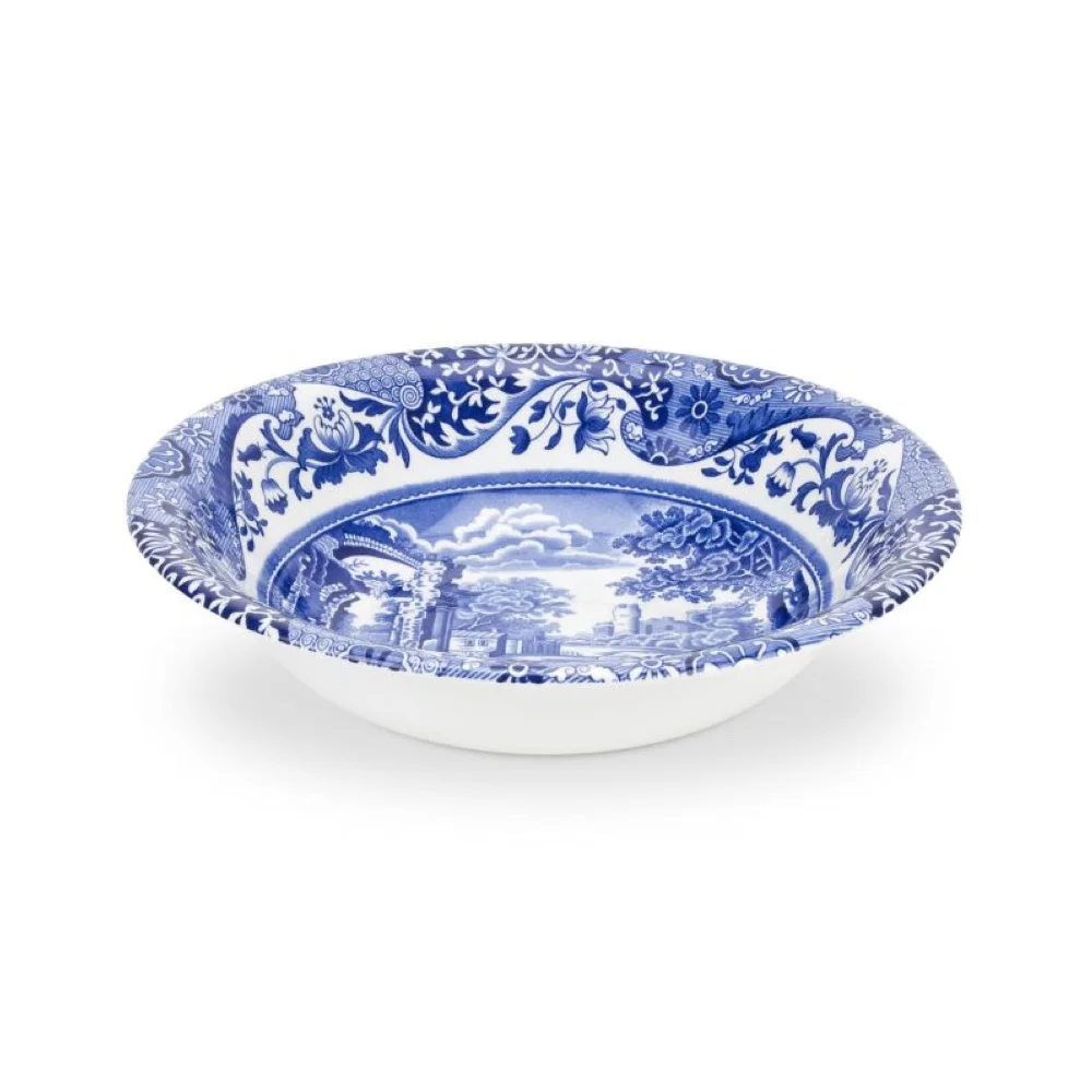 Spode Blue Italian Ascot Cereal Bowl