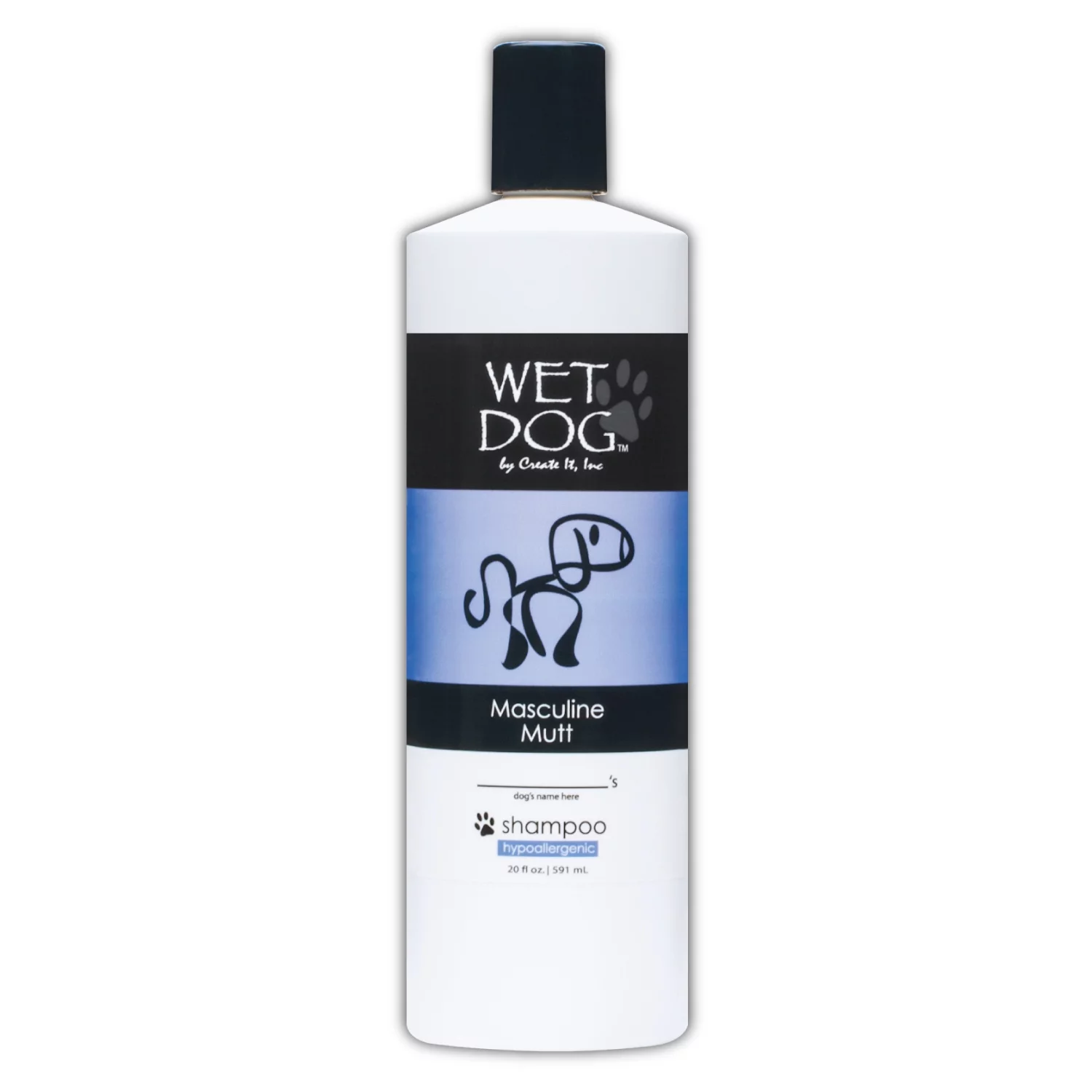 Wet Dog - Masculine Mutt Calming Shampoo for Dogs - 20 oz