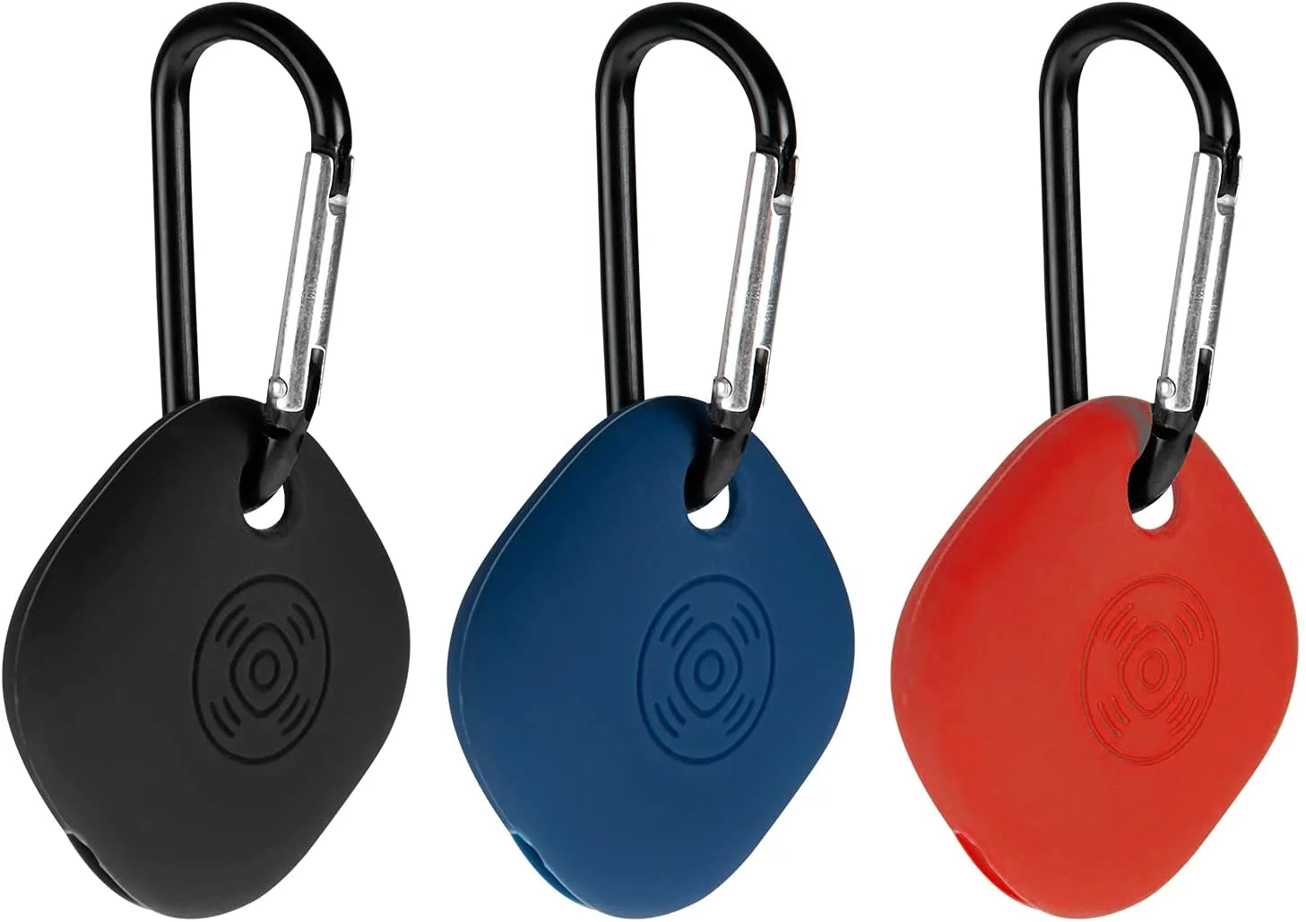 (3 Pack) Silicone Gel Rubber Case Compatible for Samsung Galaxy SmartTag, Full Body Shock Absorbing Ultra Slim