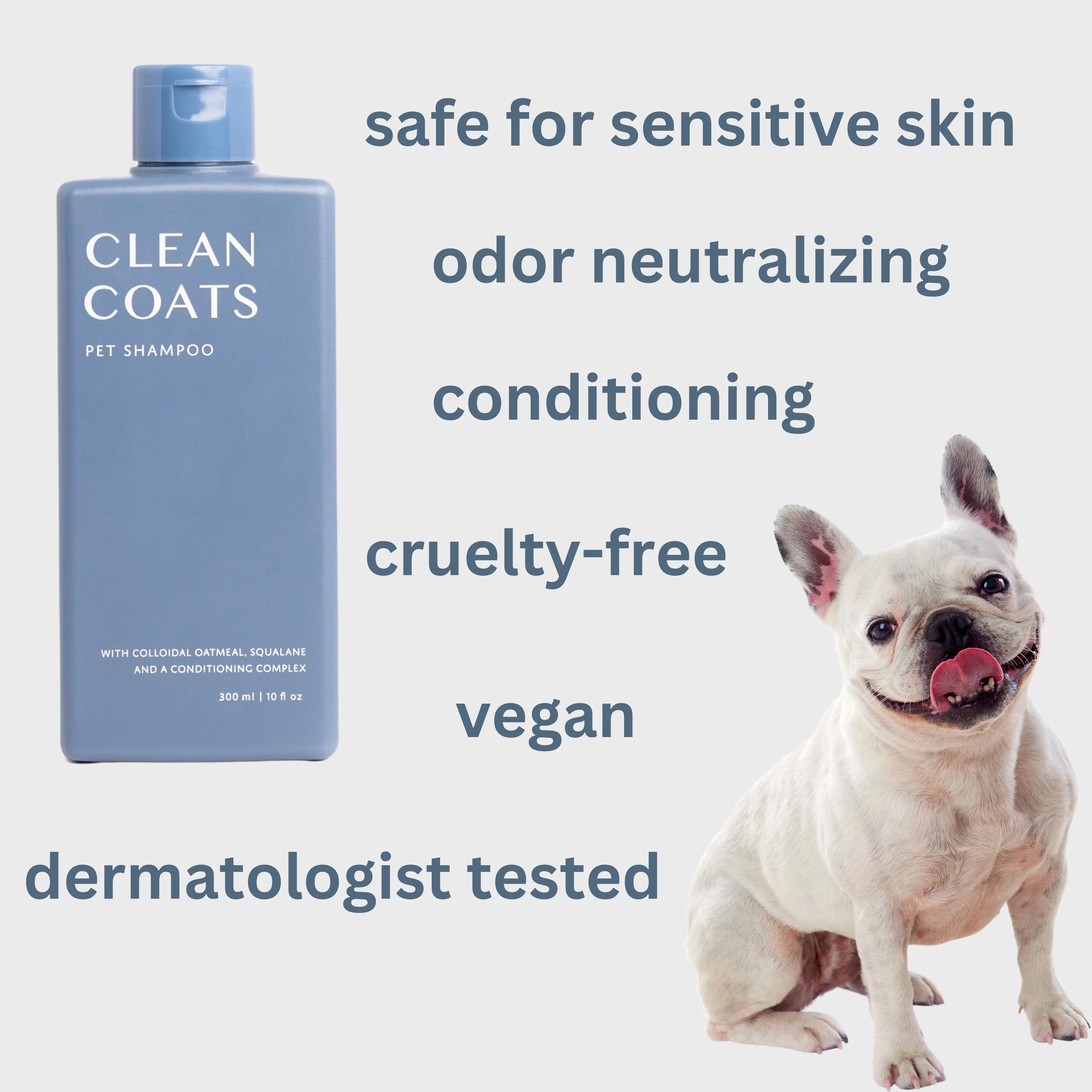 Clean Coats Fragrance Free Pet Shampoo