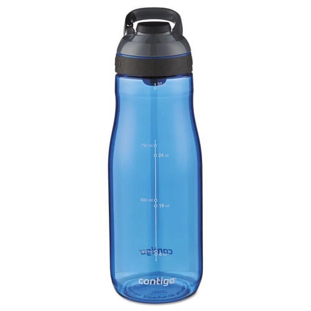 Cortland AUTOSEAL Water Bottle, 32 oz, Smoke, Plastic