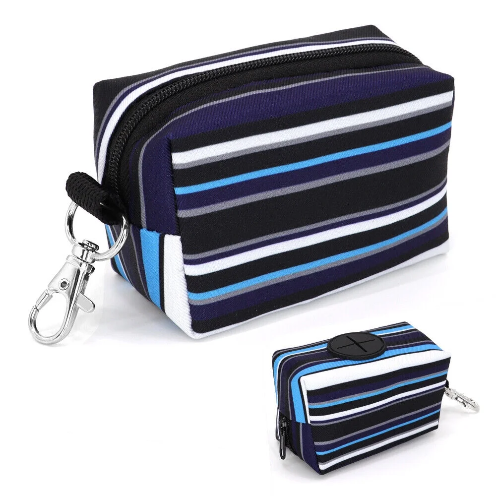 Dog Poop Bag Dispenser for Leash Pet Waste Holder Poo Pick Up Outside Walking