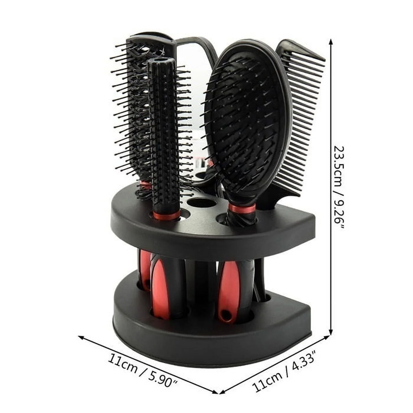 Nyidpsz 5Pcs Hair Brush Comb Set with Shelf Hair Styling Tools Hairdressing Combs Set Gift Professional Salon Products Brush