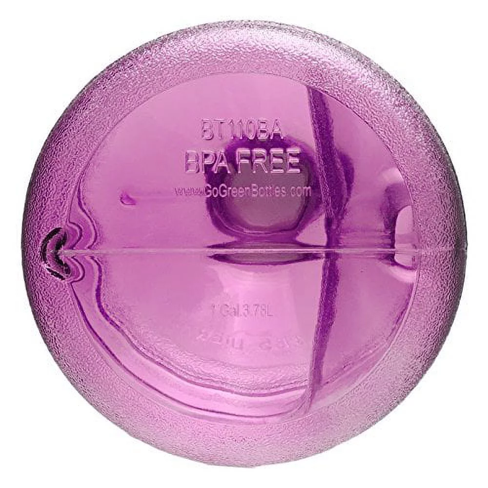 1 Gallon Leak-Proof BPA Free Reusable Plastic Drinking Water Big Mouth Bottle Jug Container with Holder Drinking Canteen