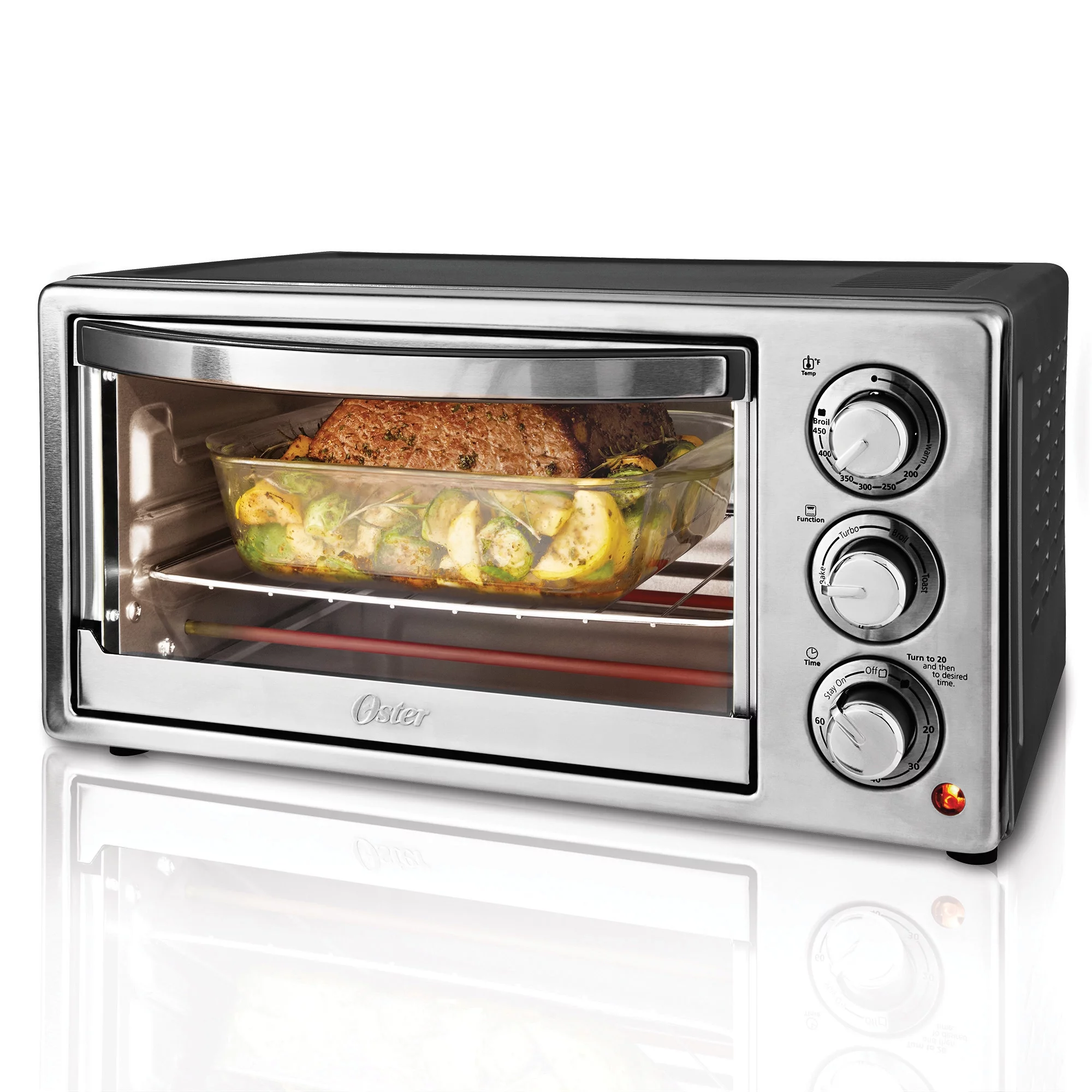 Oster, OSRTSSTTVF817, Toaster Oven, 1, Gray