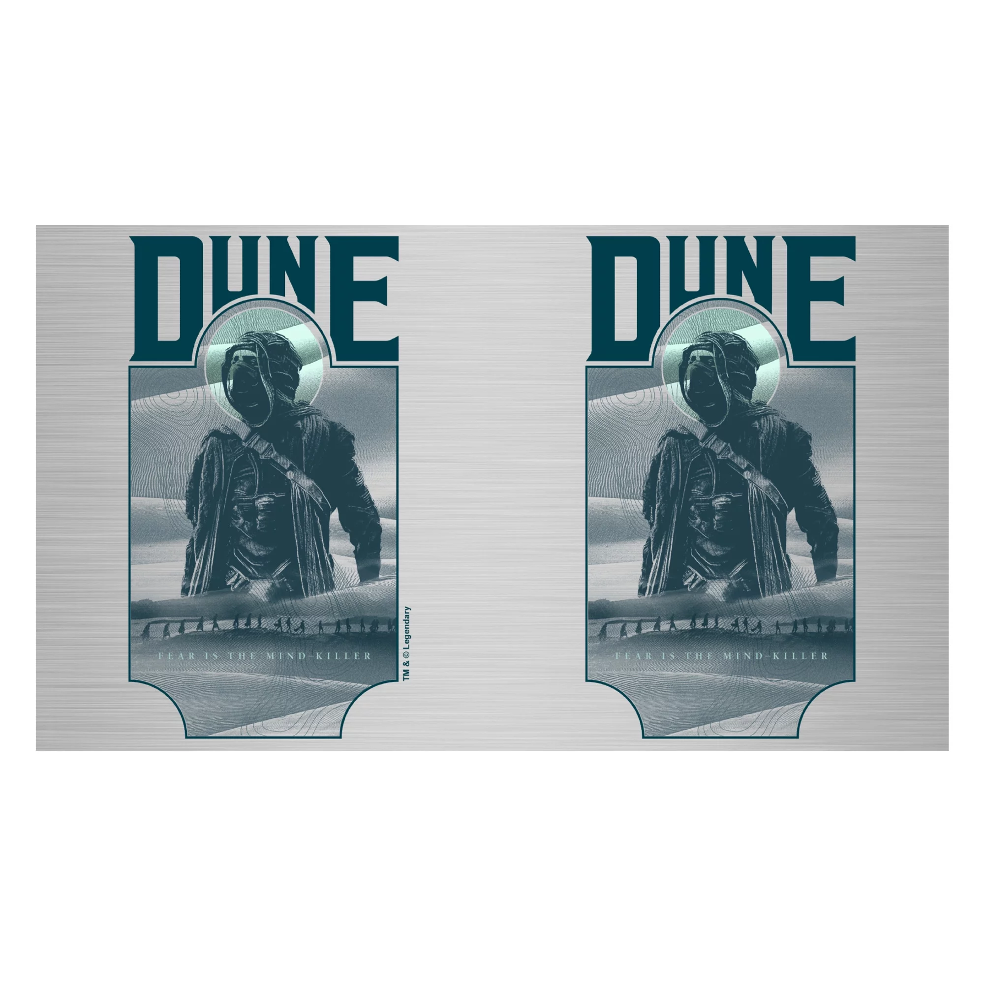Dune Paul Atreides Fear is the Mind-Killer  Stainless Steel Water Bottle Stainless Steel 17 oz.