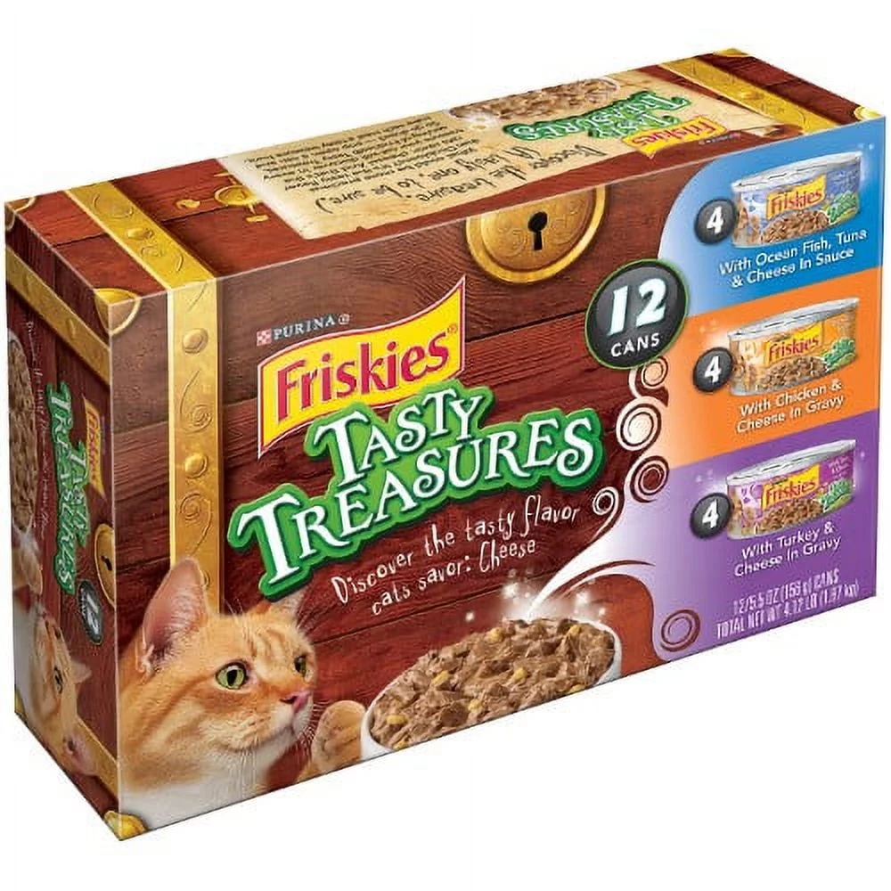 Friskies Tasty Treasures Variety Pack (Pack of 2)