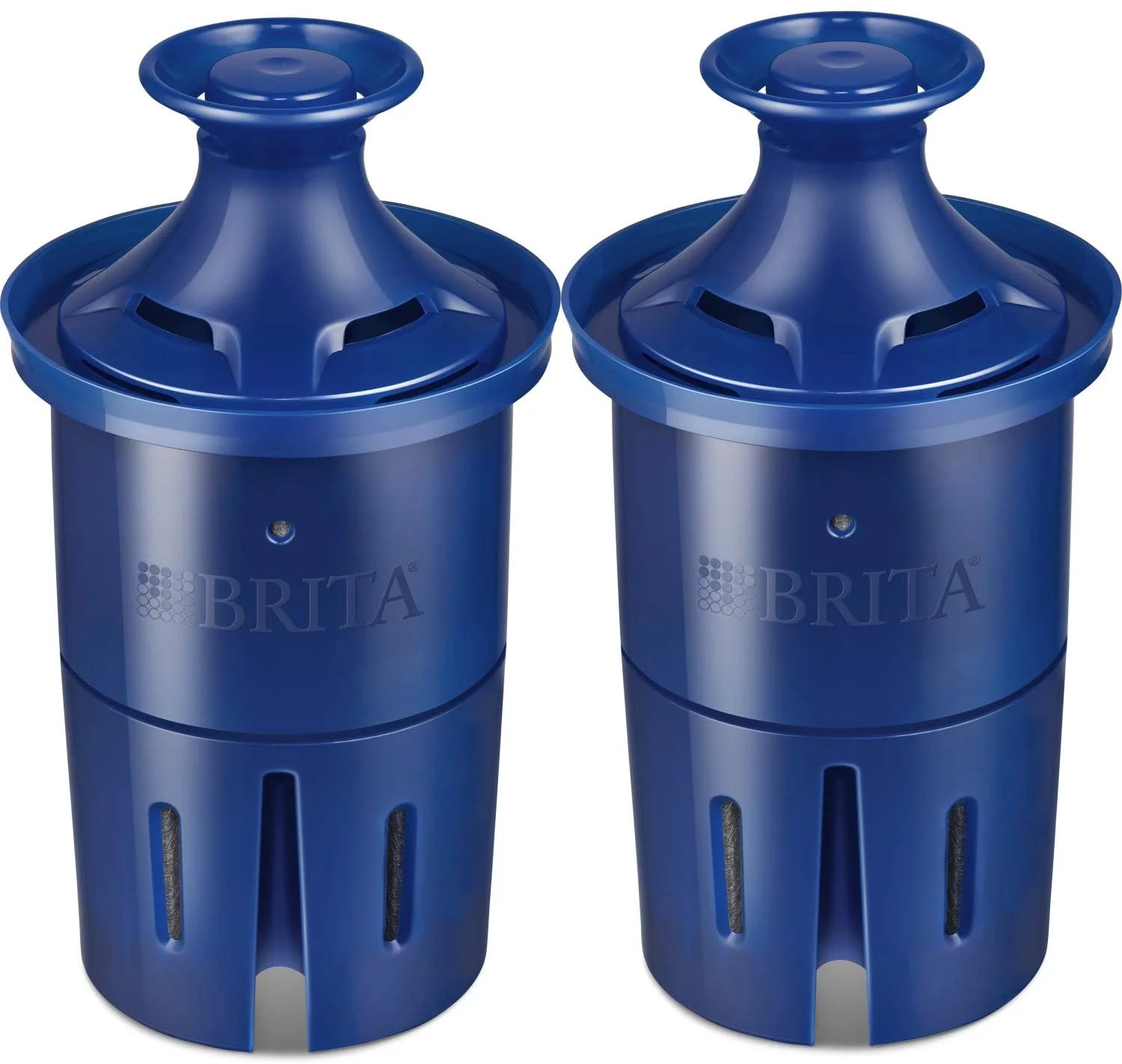 Brita Water Longlast Replacement Filters, 2 Count, Dark Blue