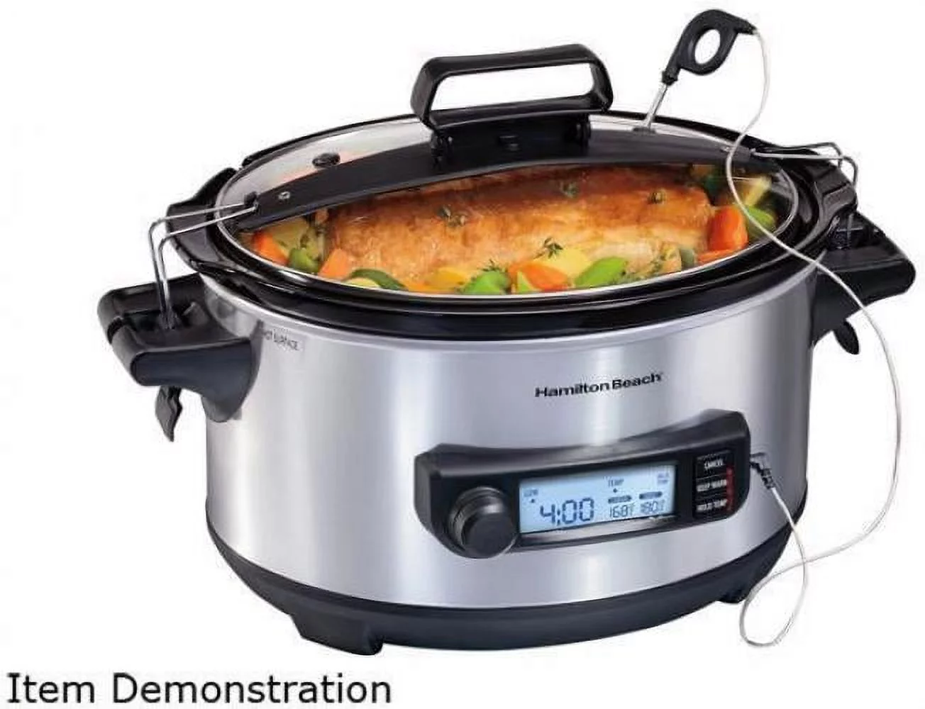 Hamilton Beach 33867 Advanced Temp Tracker Slow Cooker