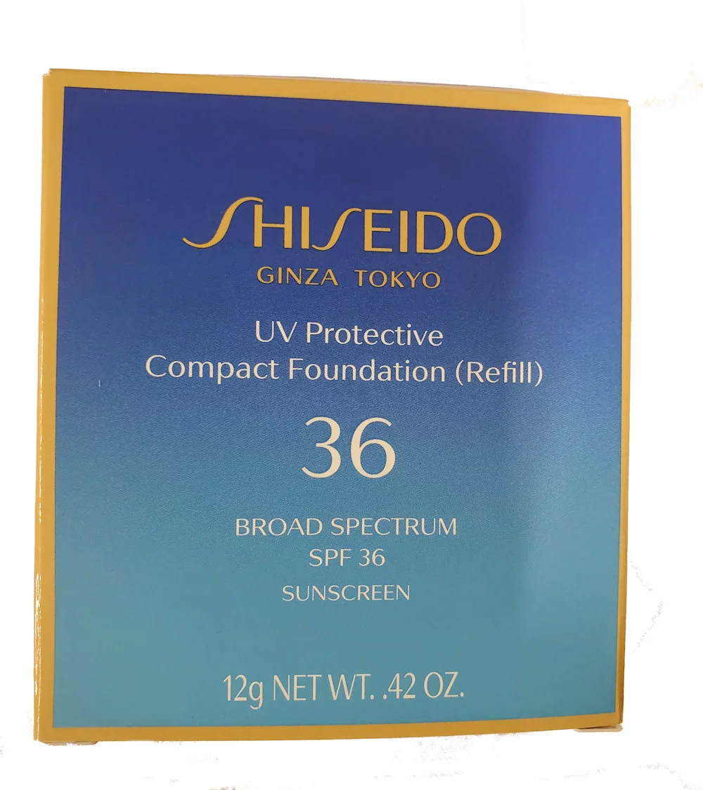 Shiseido UV Protective Compact Foundation (Refill) SPF 36 Medium Beige .42 Ounce