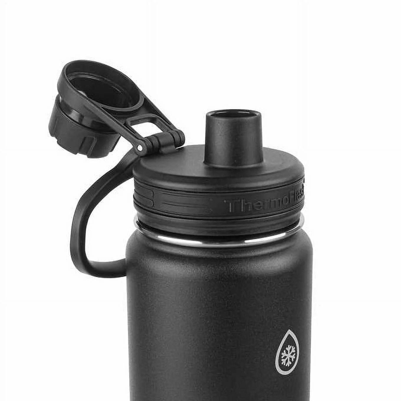 ThermoFlask 24oz Stainless Steel Insulated Water Bottles, 2-pack  ( Green / Black )