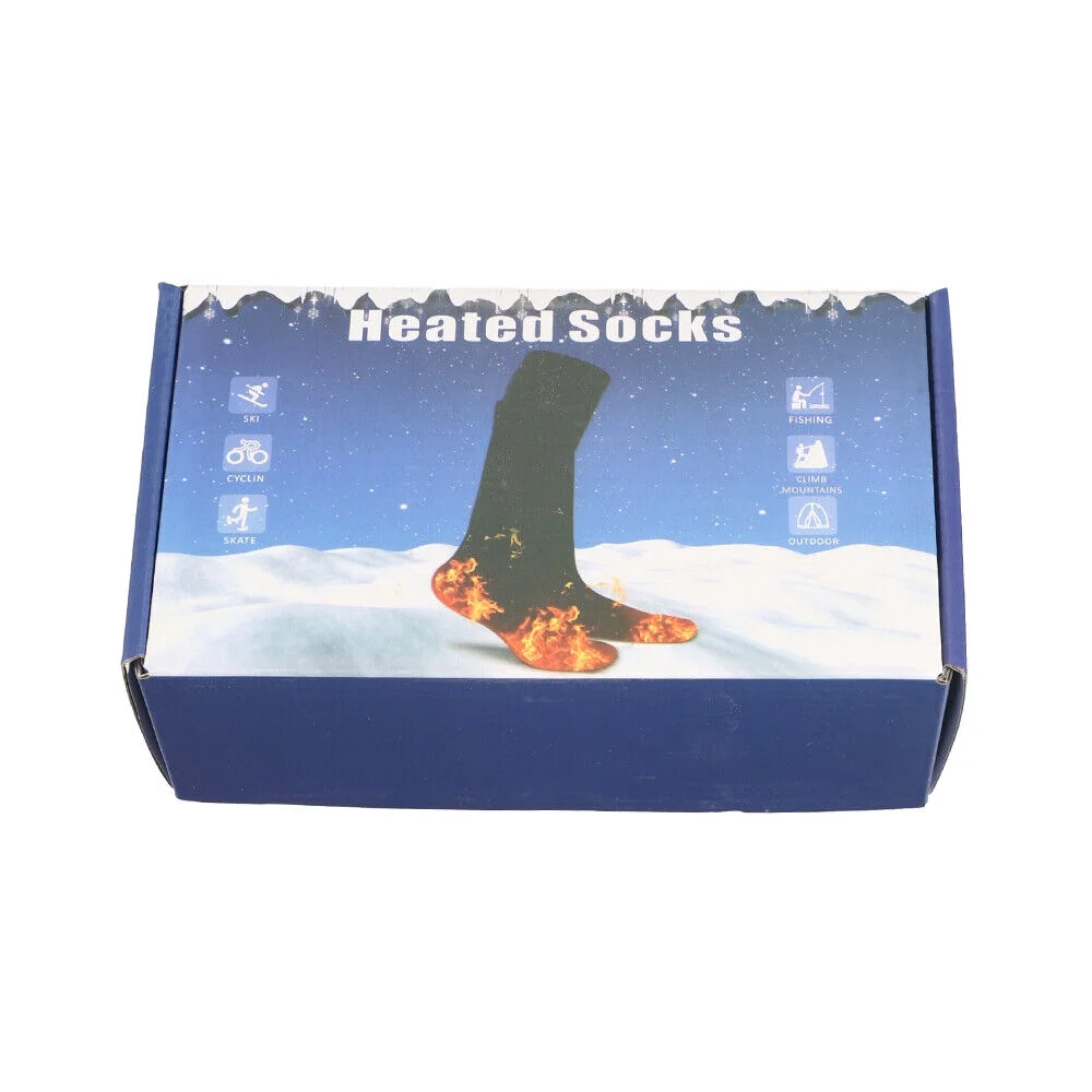 kydely High-Grade Heating Winter Warm Rechargeable Battery Electric Heated Socks Hunting Socks