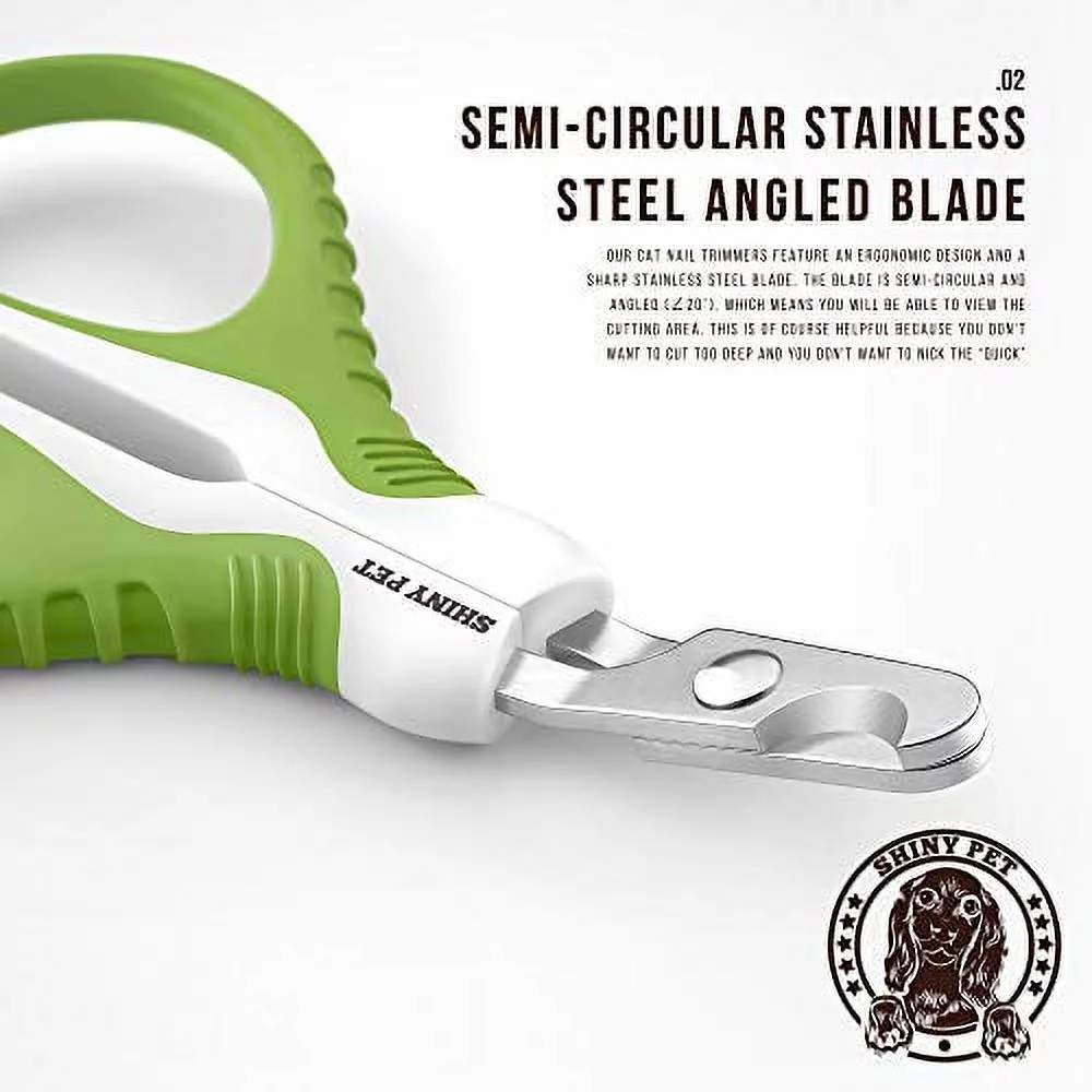 Pet Nail Clippers for Small Animals - Best Cat Nail Clippers & Claw Trimmer for Home Grooming Kit - Professional Grooming Tool for Tiny Dog Cat Bunny Rabbit Bird Puppy Kitten Ferret - Ebook Guide