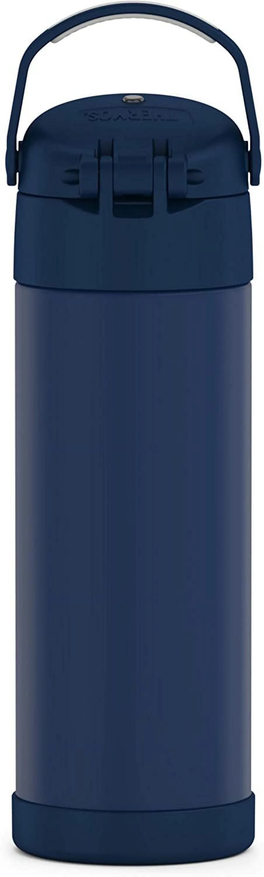 Thermos® Stainless Steel Funtainer Water Bottle With Spout, 16 Oz, Navy Blue