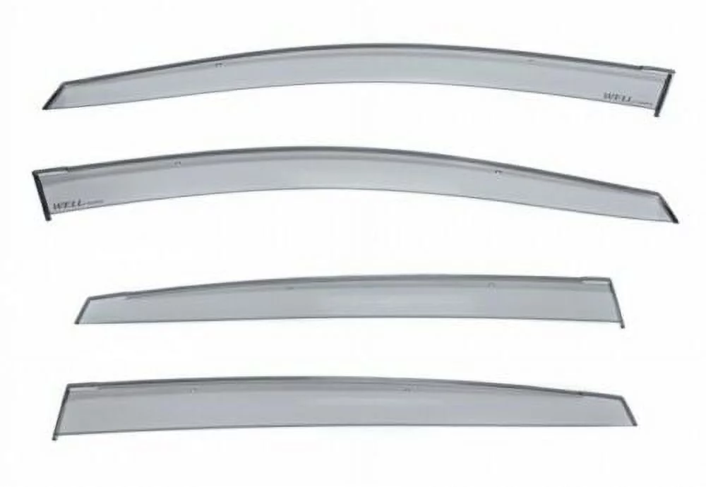 WellVisors Replacement For 2017-Present Impreza Hatchback 2018-Present Crosstrek Premium Series Deflectors