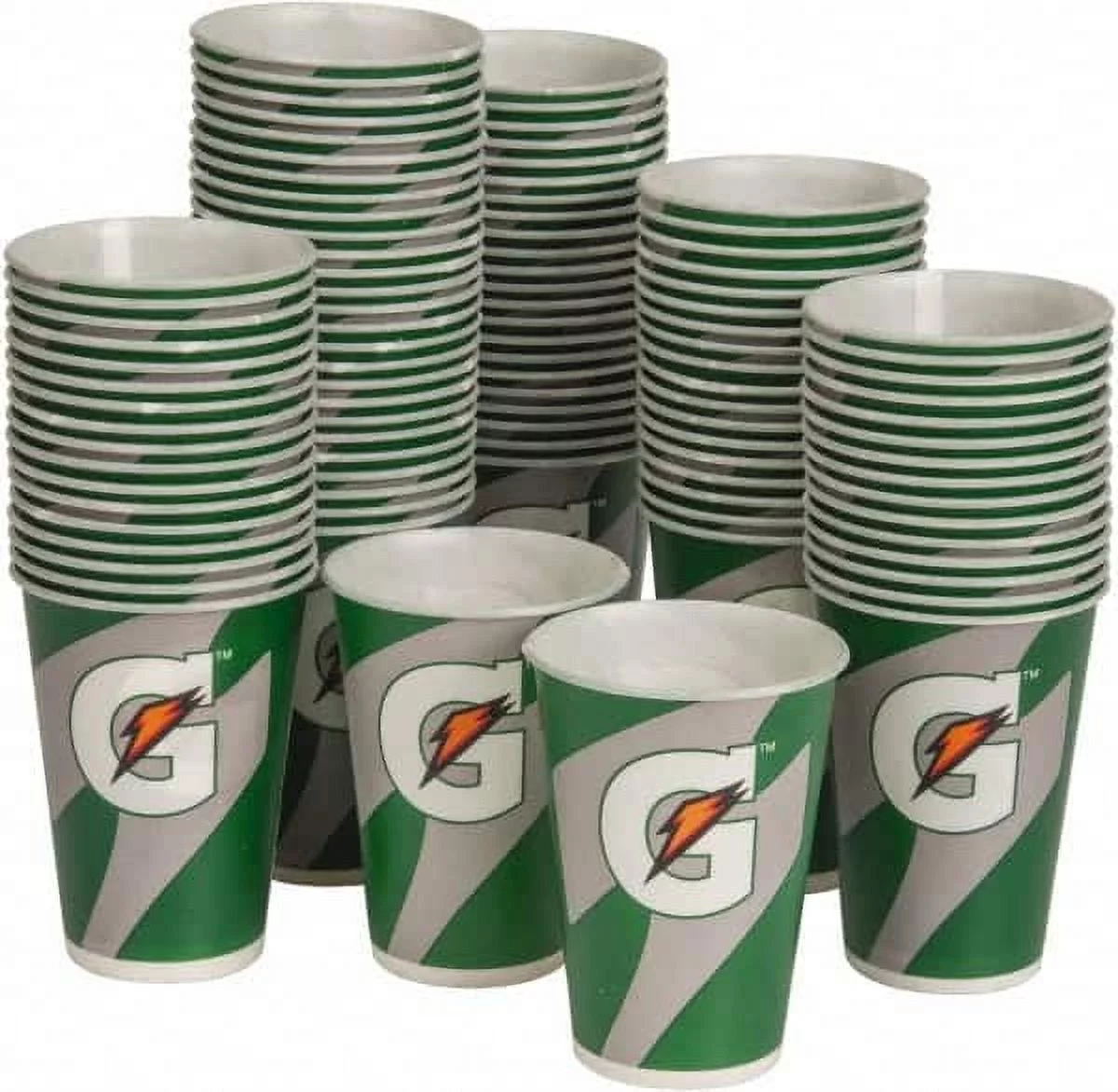 Gatorade 7 Ounce Flat Bottom Drinking Cup Paper, 2,000 Pieces