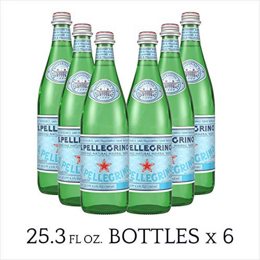 Sparkling Natural Mineral Water, Original, 25.3 Fl Oz (Pack Of 6)
