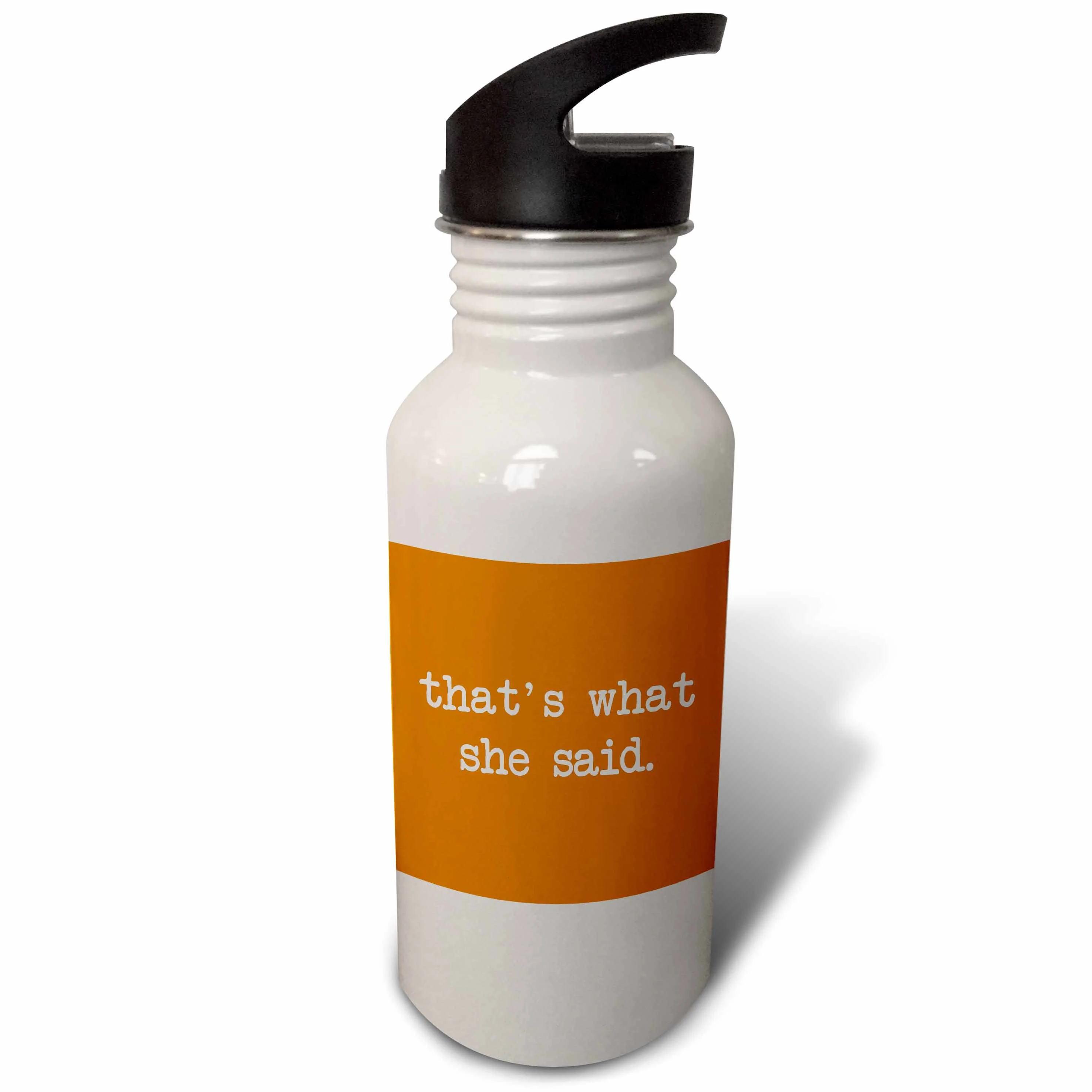 3dRose Thats What She Said, Sports Water Bottle, 21oz