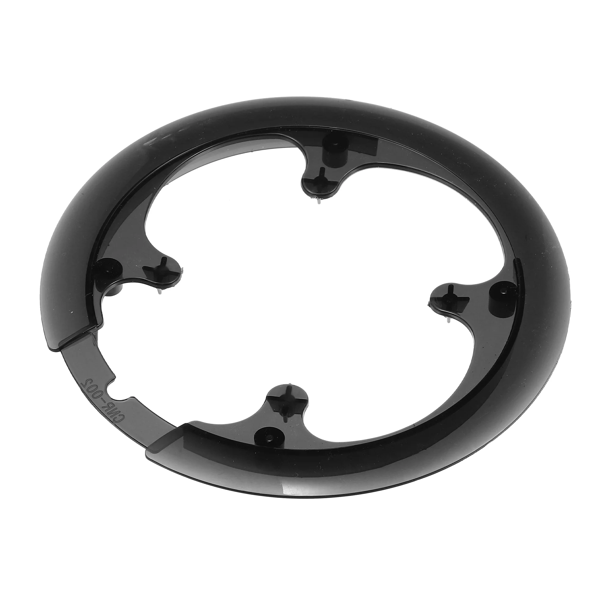 Unique Bargains 2 Pcs 42 44 Teeth 7.4cm 9.5-10.5cm Bicycle Bike Crankset Chain Wheel Cover Protection Chain Wheel Protective Cover Black