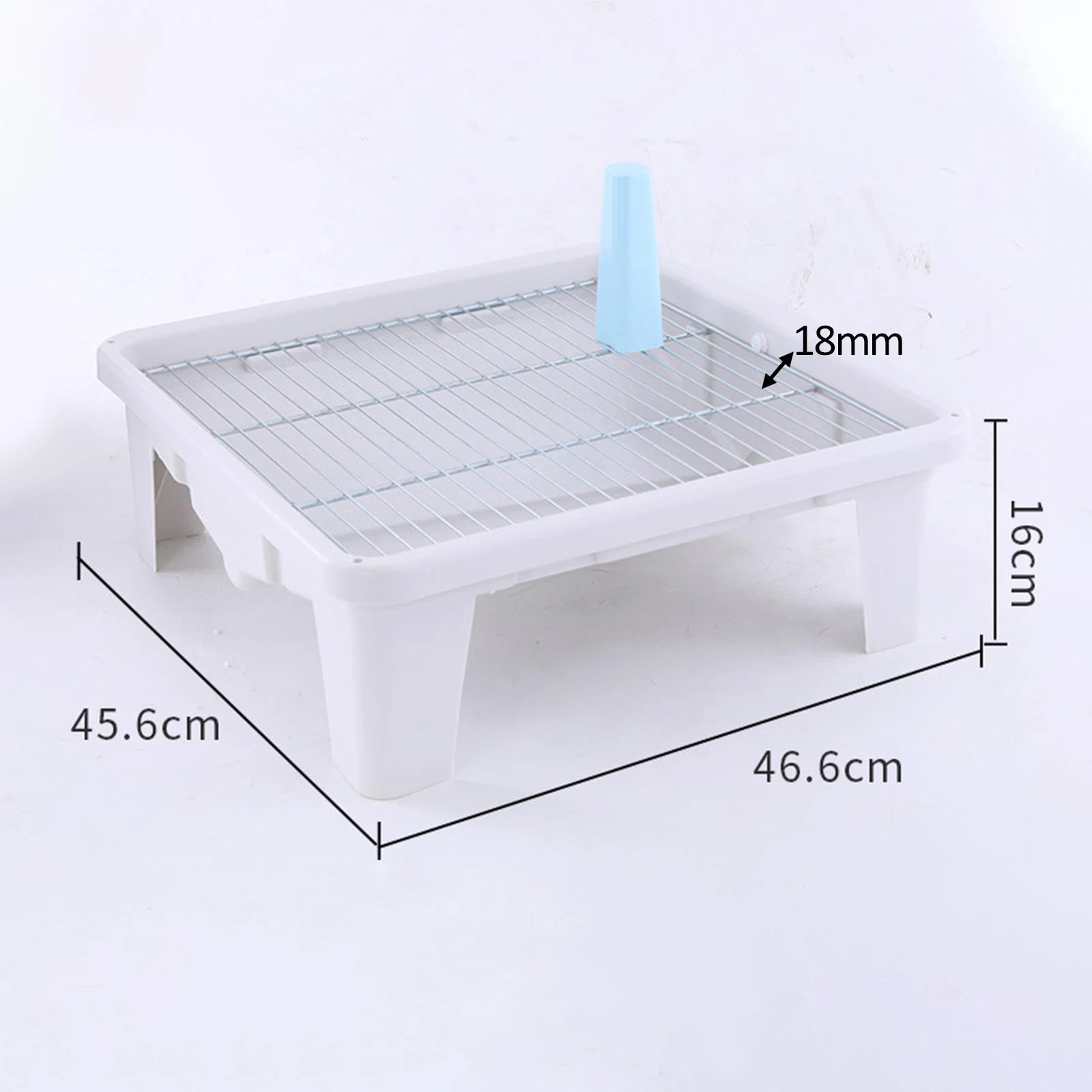 oshhnii Mesh Grids Pet Training Toilet Dog Supplies Reusable Pet Training Pad Holder White