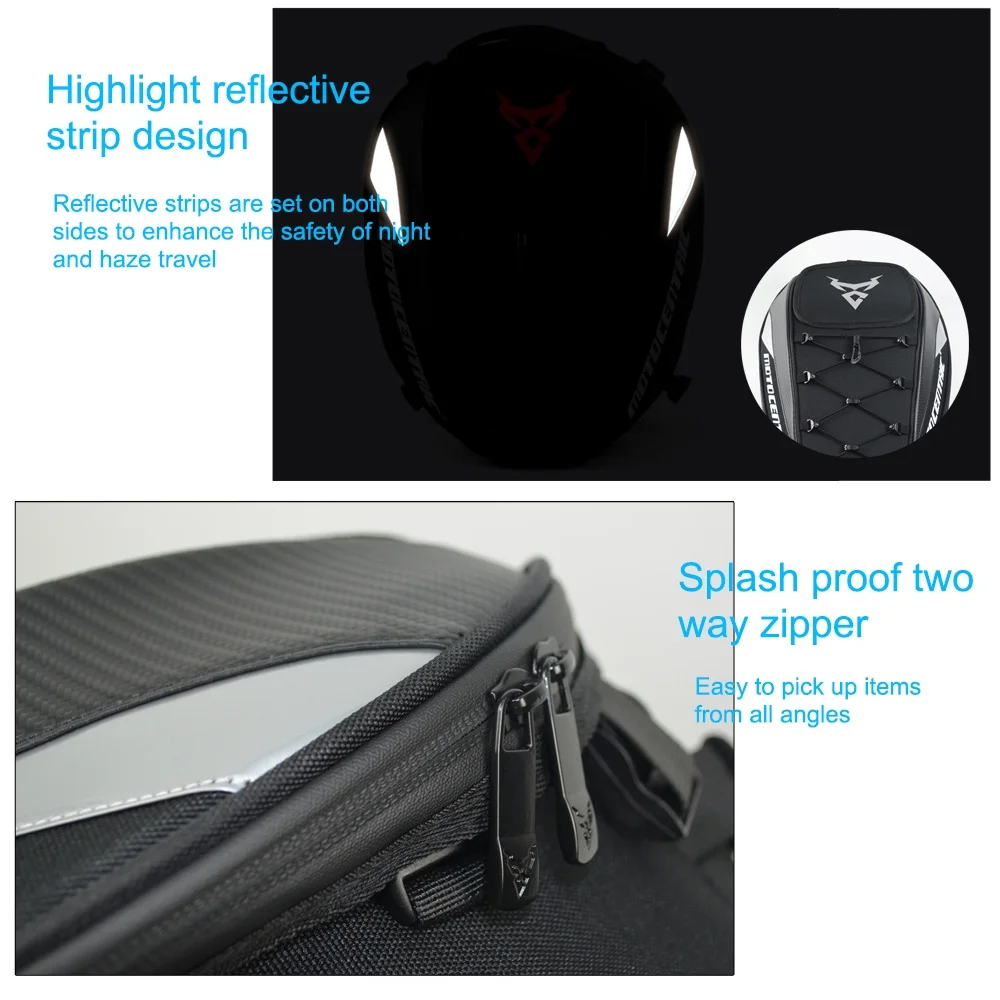 Htovila Motorcycle bag,Seat Dual Use Huiop Seat Use Motorbike Helmet Dual Use Motorbike Buzhi Qinquan