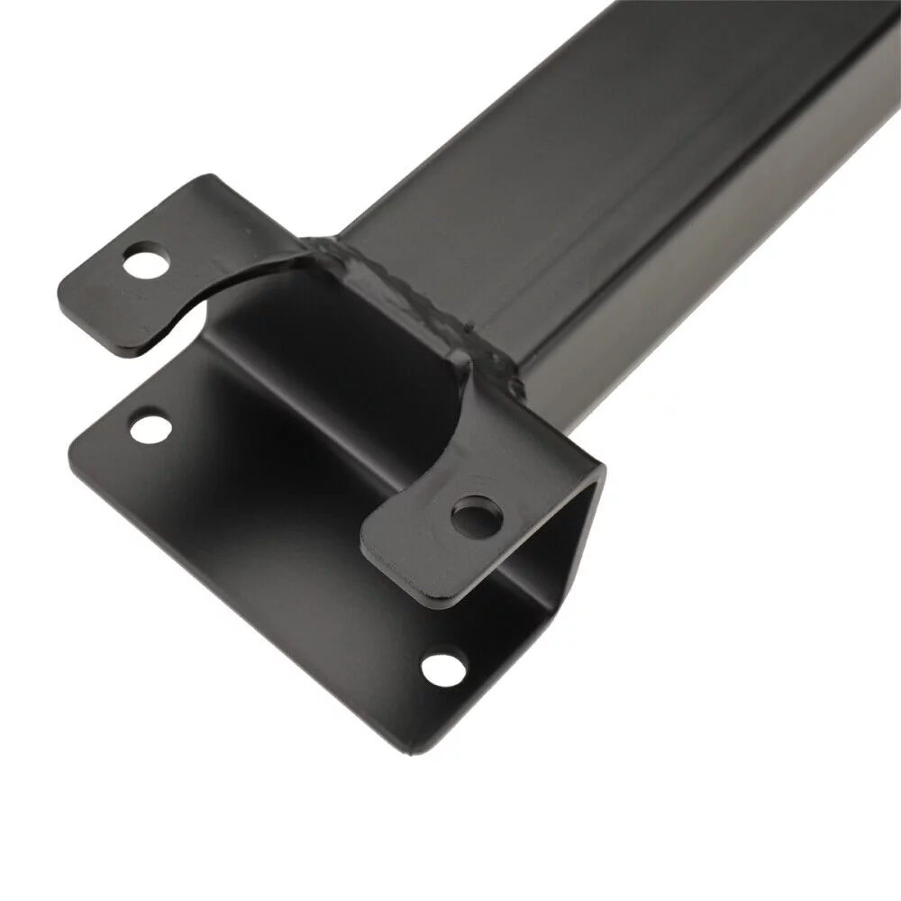 NICCOO Foldable Hitch Mount 3 Flag Pole Holder Compatible with Jeep, SUV, RV, Pickup Truck with Standard Hitch Receivers Bracket, Black, Steel