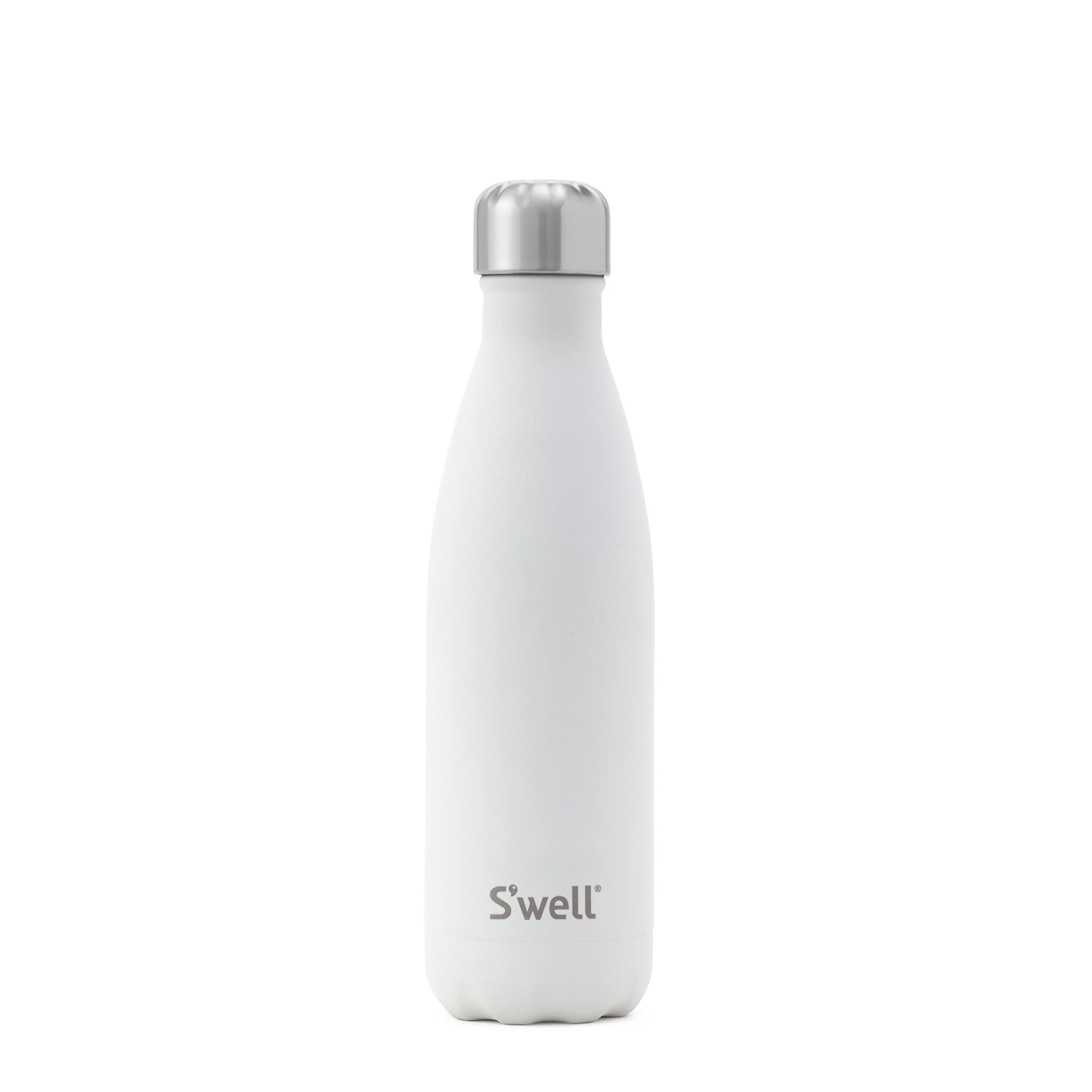 S'well Vacuum Insulated Stainless Steel Water Bottle, Moonstone, 17 oz