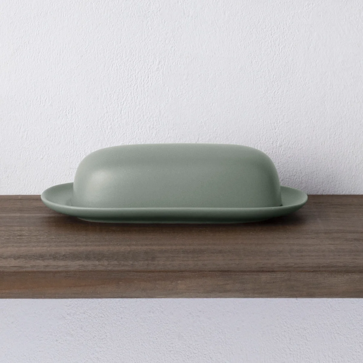 Noritake Colorwave Green Covered Butter