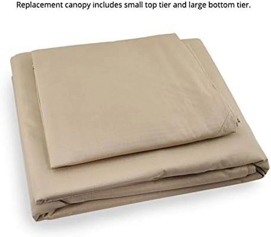 Replacement Canopy Top Cover Compatible With The Selections Pitched Roof Gazebo - Riplock 350