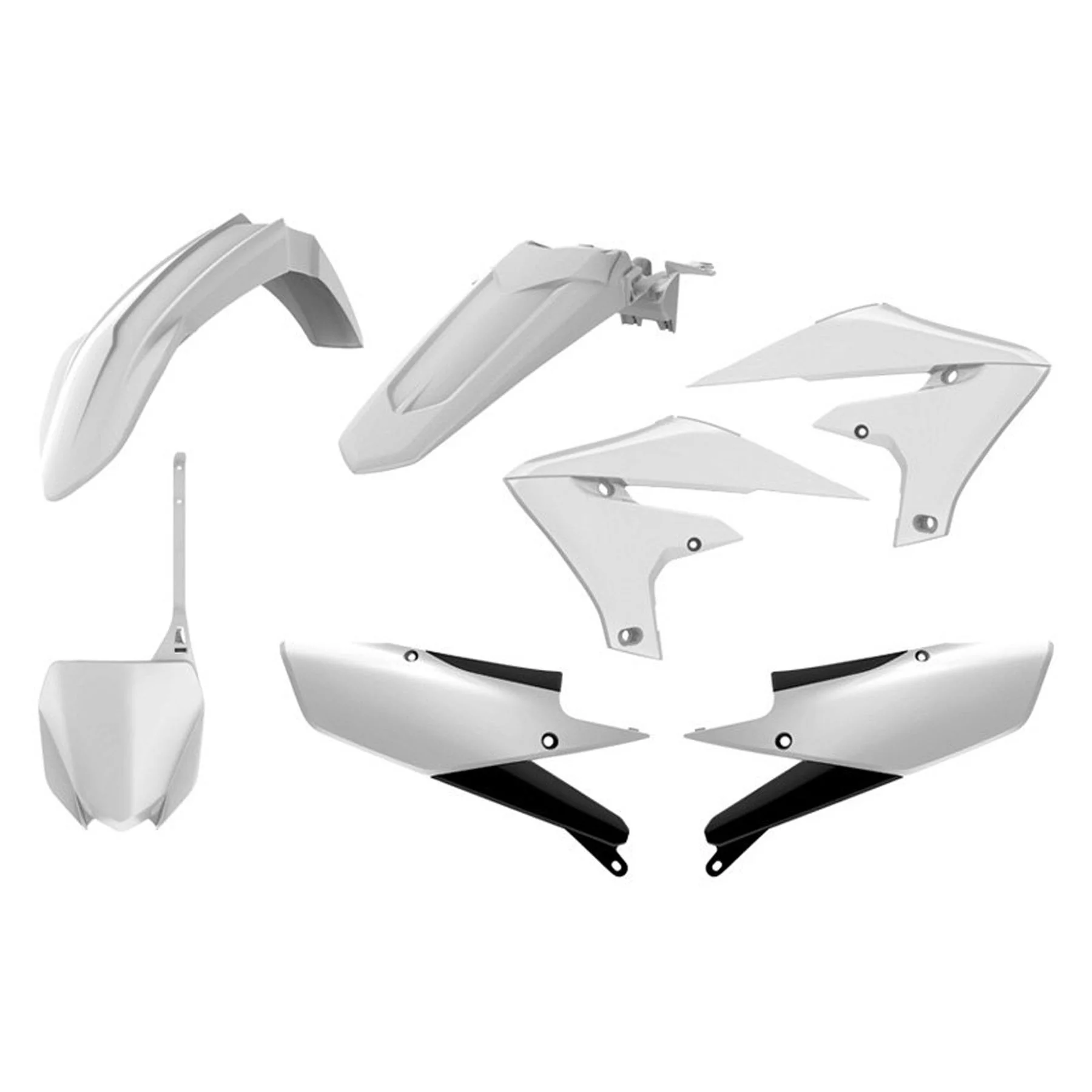 Polisport 90767 Plastic Kit - White