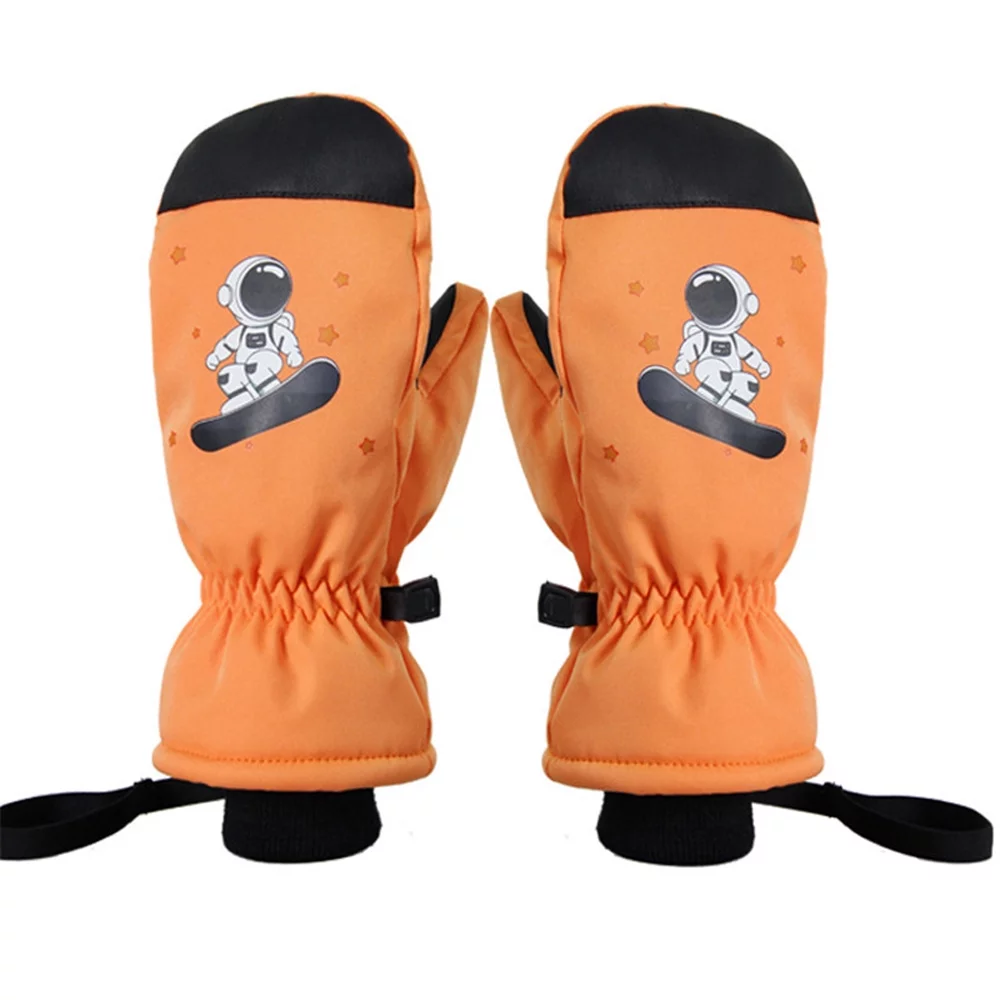 Nebublu Thermal Gloves for Kids - Stay Warm and Protected during Outdoor Activities with these Waterproof Windproof Bike Gloves