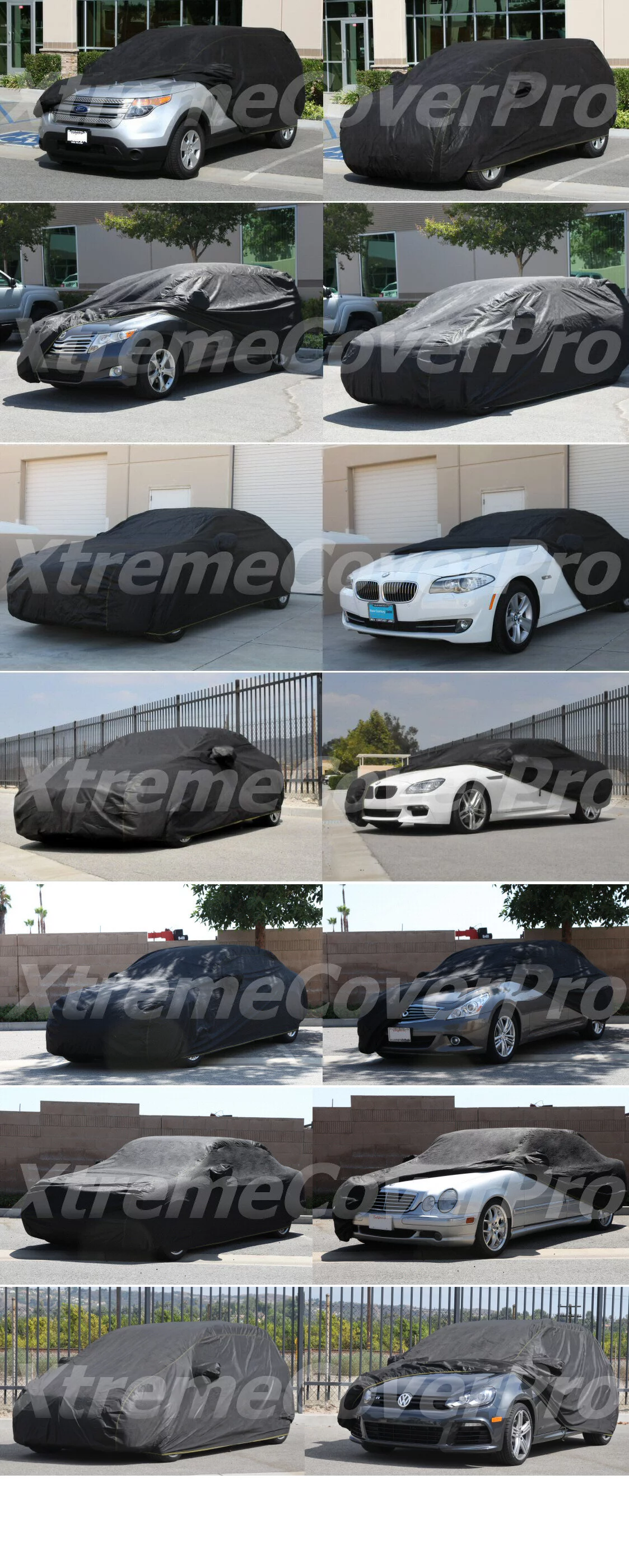 Car Cover fits 2020 CHRYSLER VOYAGER XCP XtremeCoverPro Pro Series Black