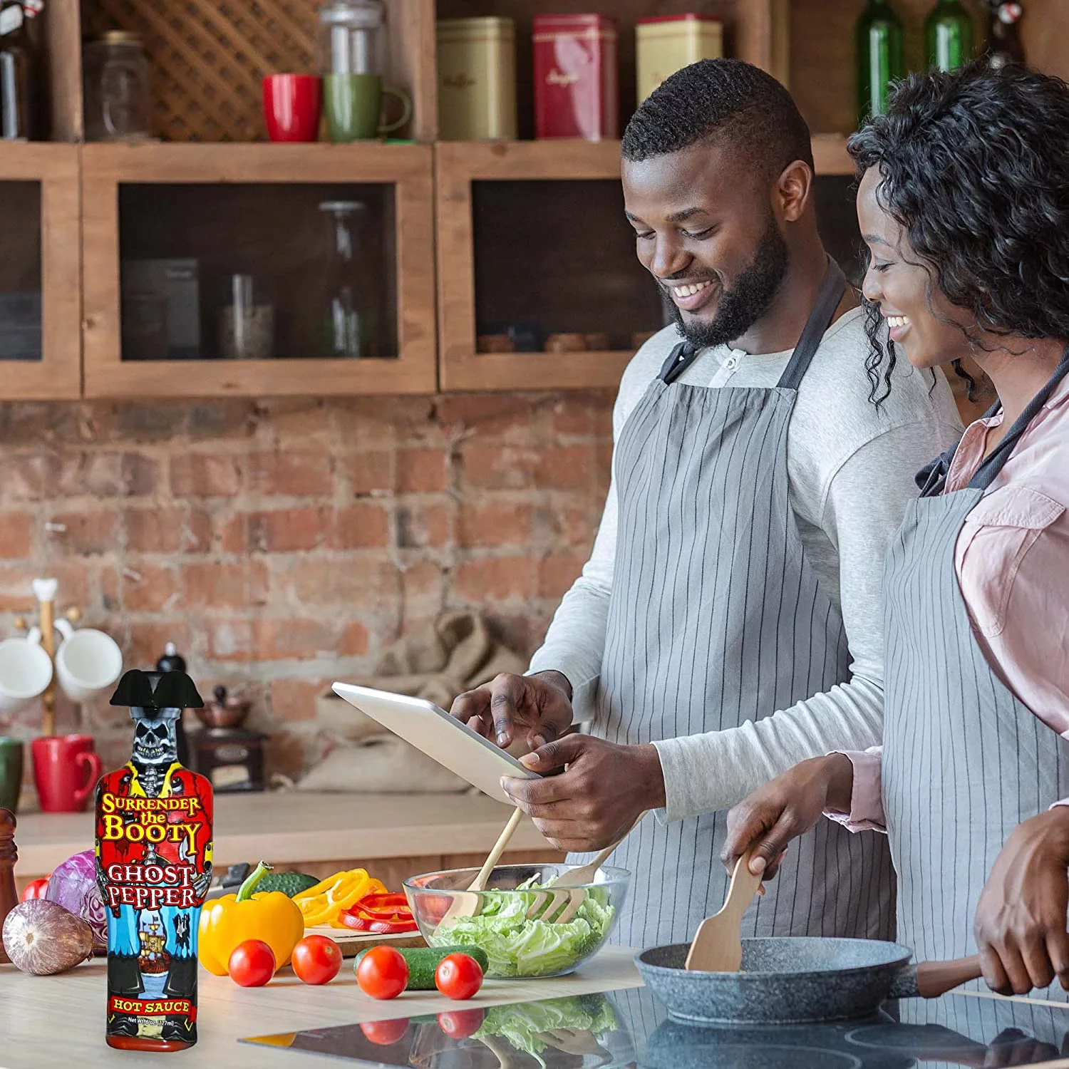 Surrender the Booty Ghost Pepper Hot Sauce - 6 oz