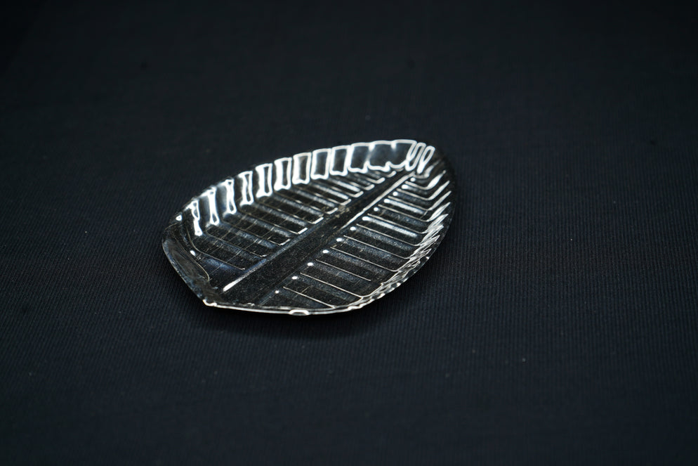 Pure Silver Banana Plate 7g, Handmade Solid Silver Plate, Idols Puja Prasadam (Foods) Plates Puja Article, Silver Gifting Utensils