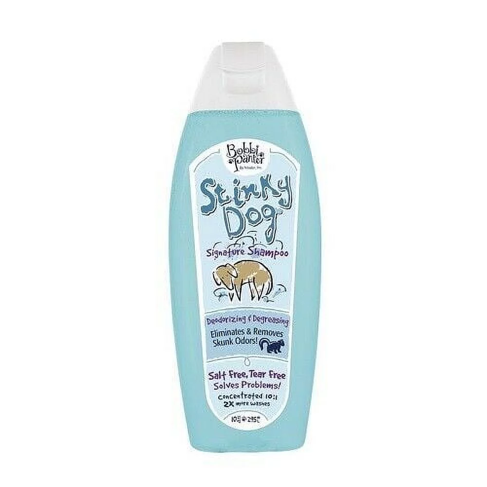 Stinky Dog Shampoo Grooming Eliminate Odor Degreasing Concentrate Choose Size (Shampoo - 10 oz)