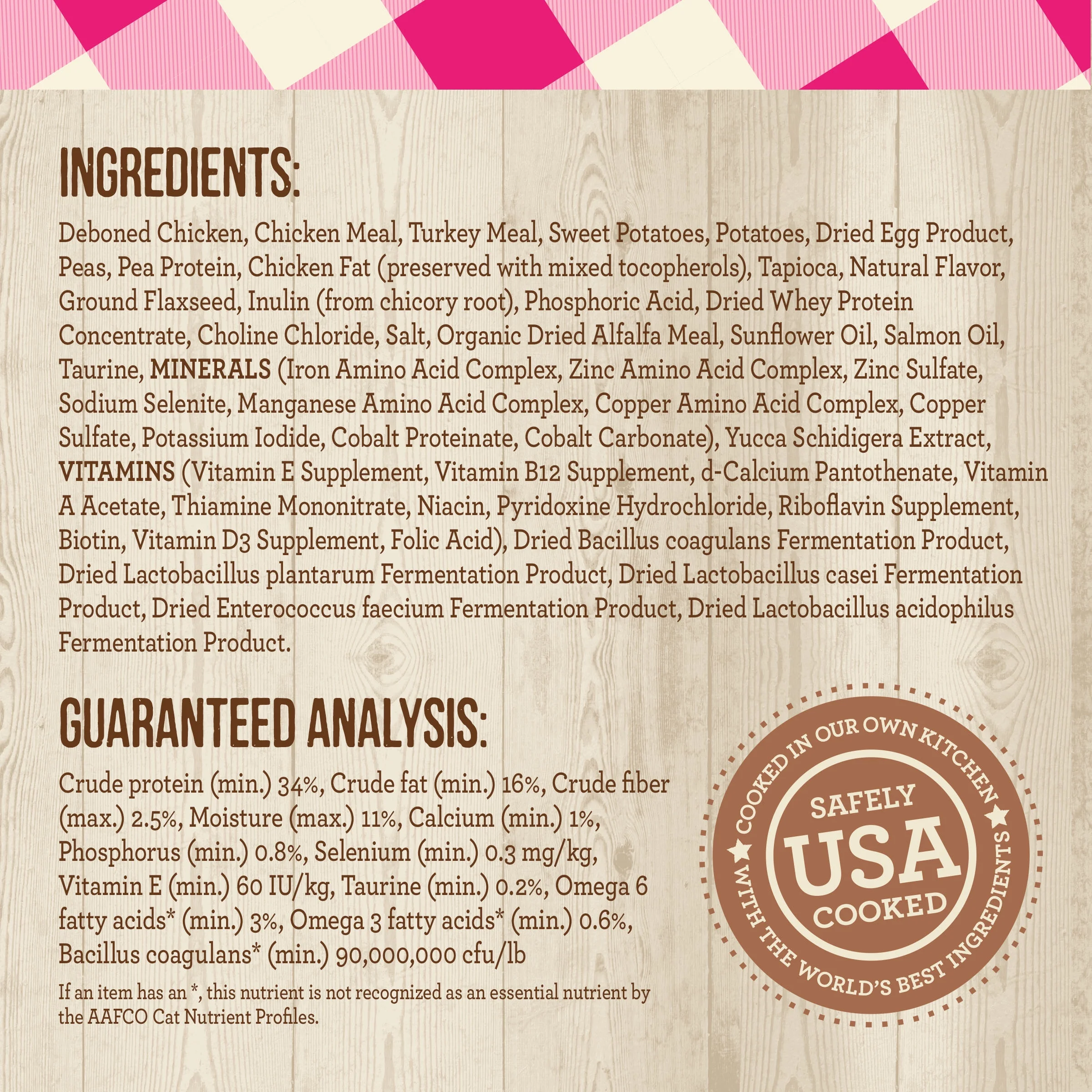 Merrick Purrfect Bistro Chicken & Sweet Potato Dry Cat Food, 12 lb Bag