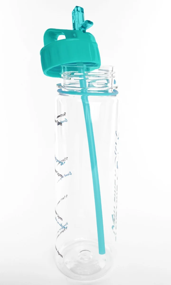 Fight Like a Girl Hybrid SlimKim Water Bottle - Teal