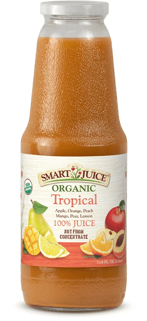 Smart Juice - Juice Organic Tropical - Case of 6-33.8 FZ